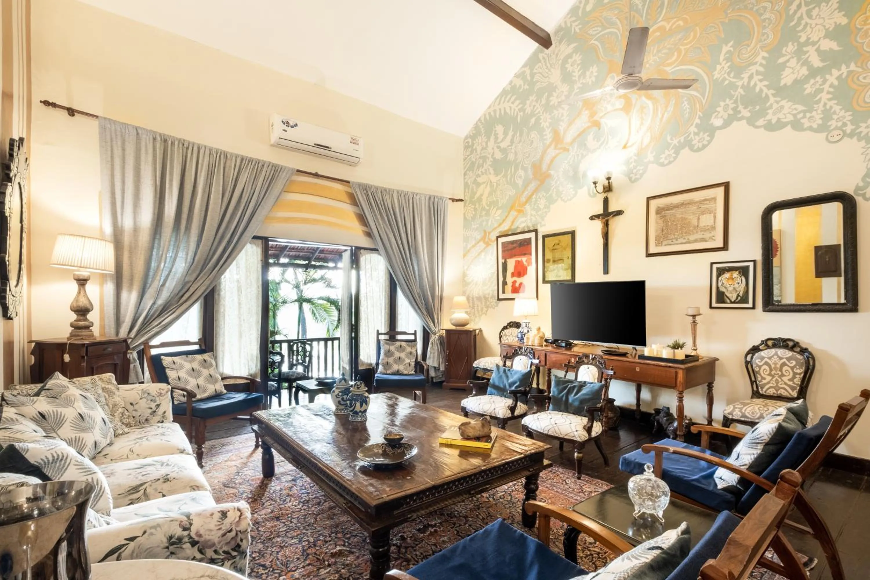 Living room in Casa Britona