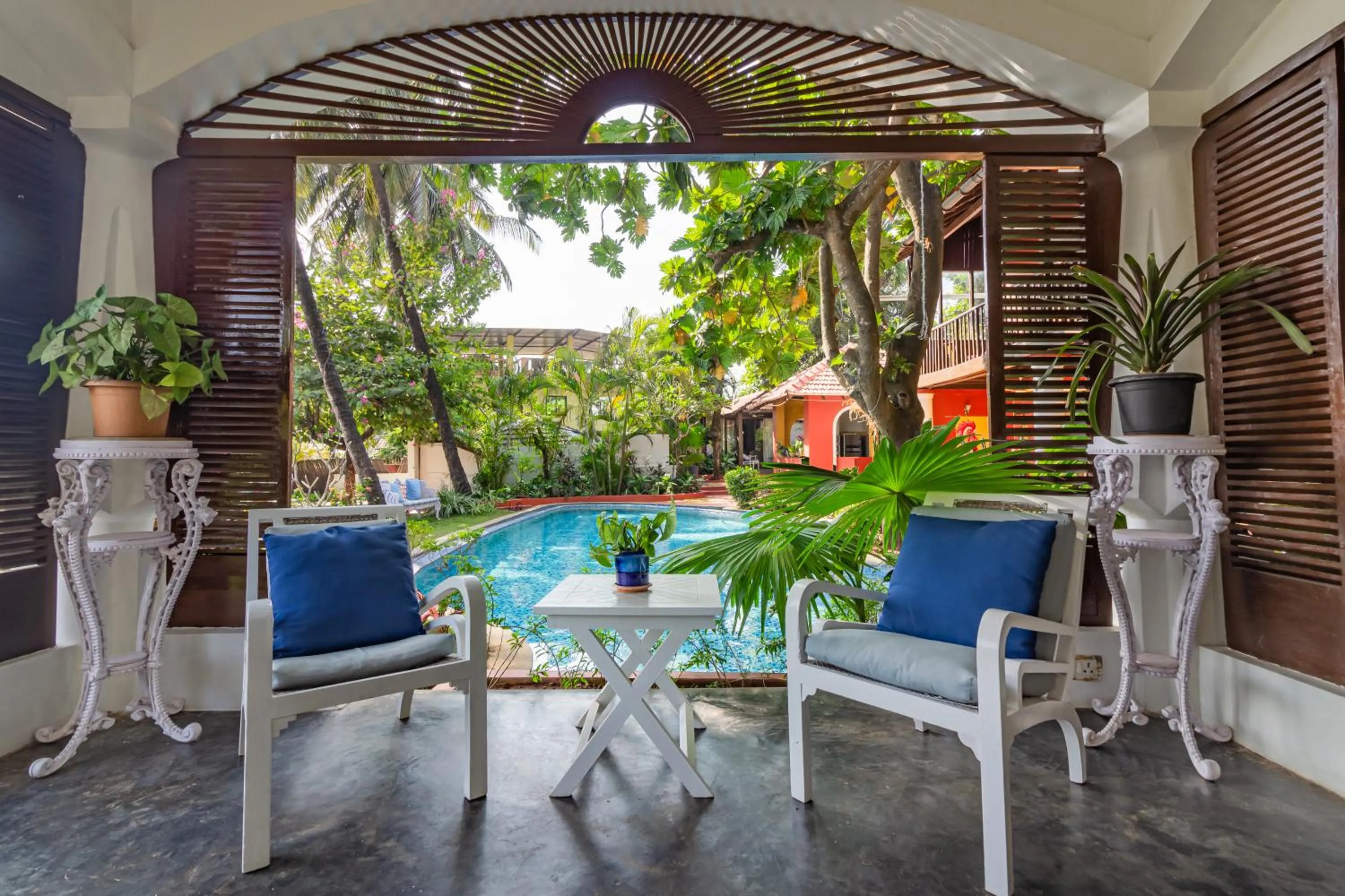 Living room in Casa Britona