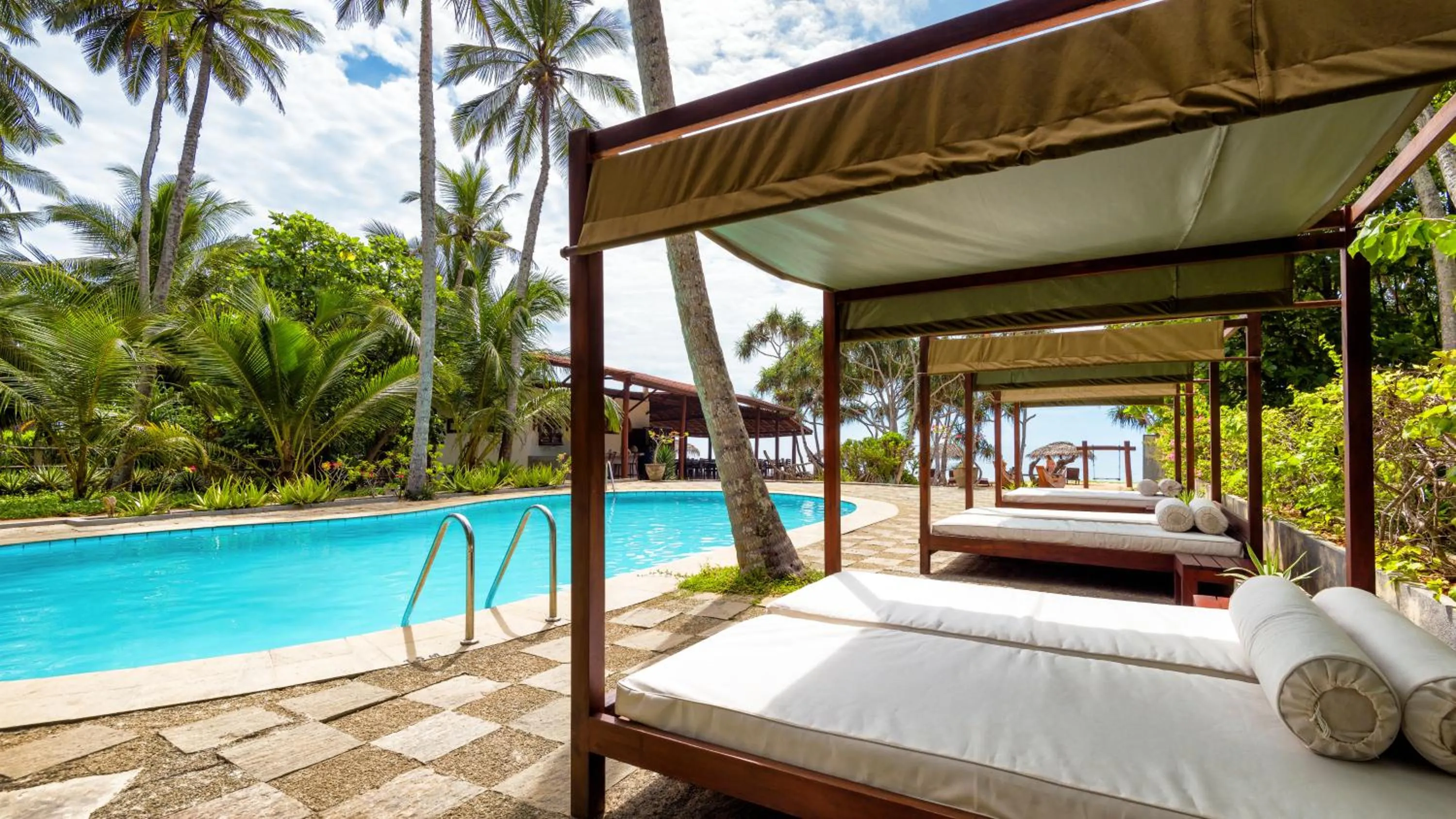 Patio, Swimming Pool in Good Karma