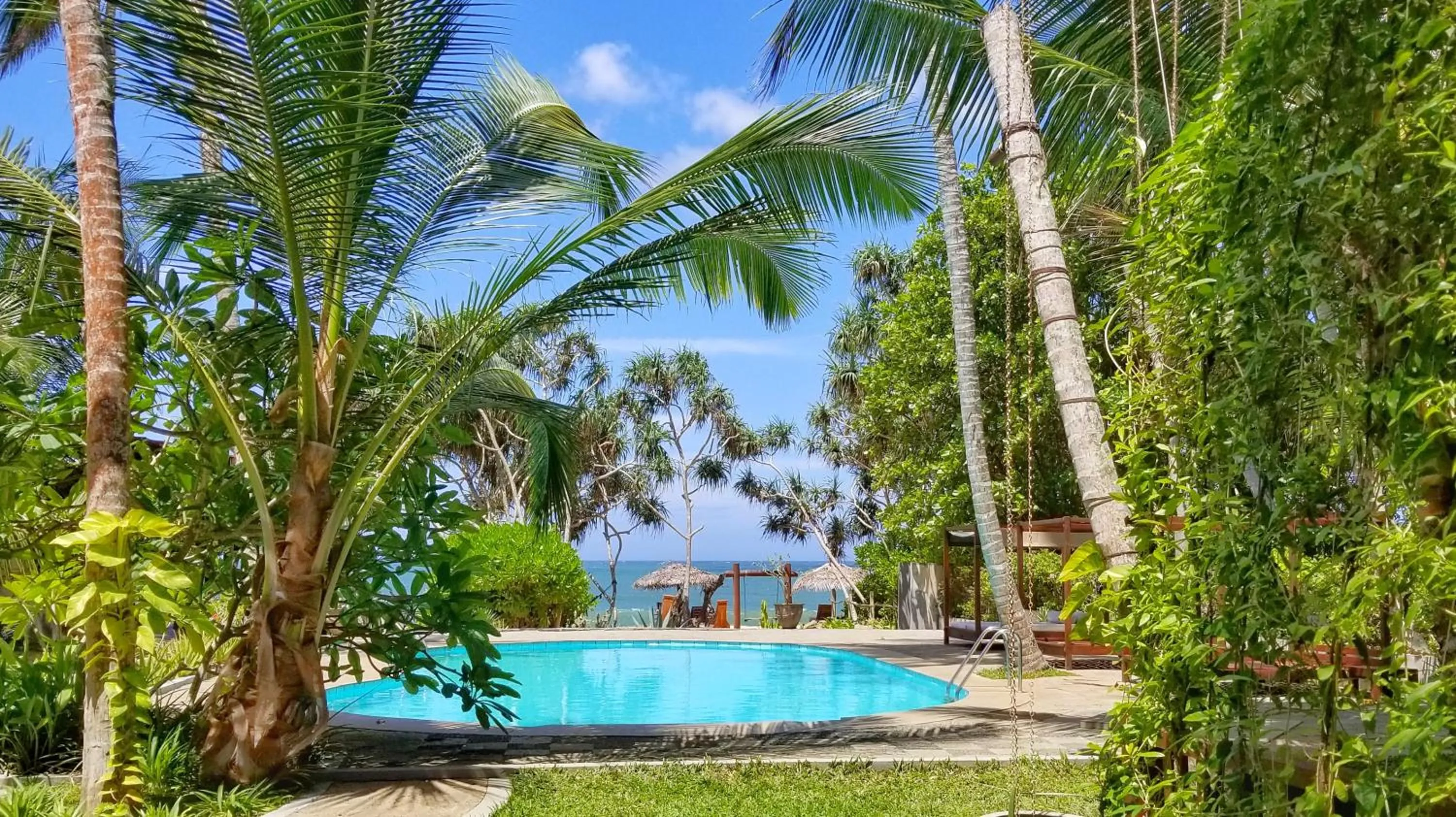 Garden, Swimming Pool in Good Karma