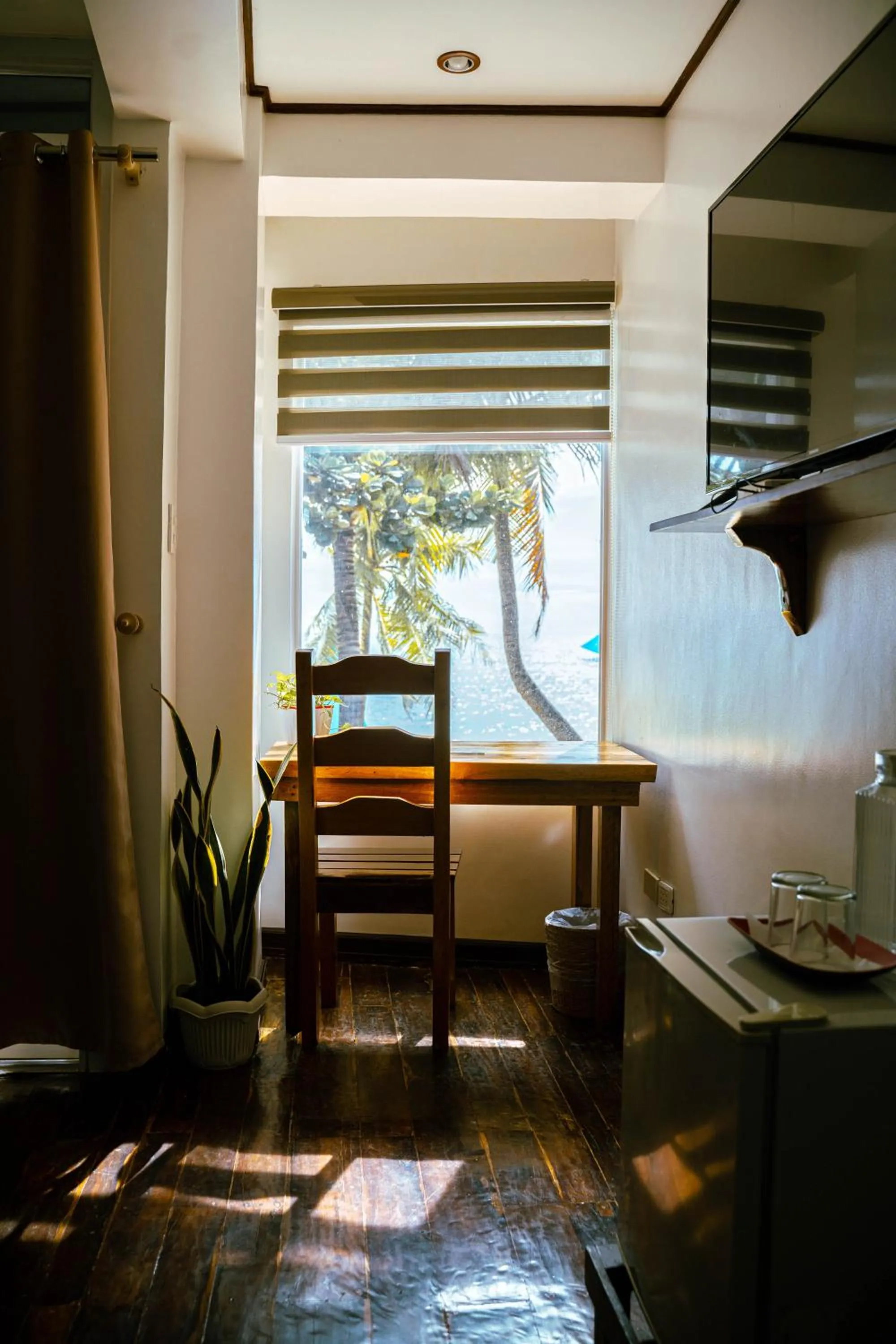 Seating area in DiveGurus Boracay Beach Resort