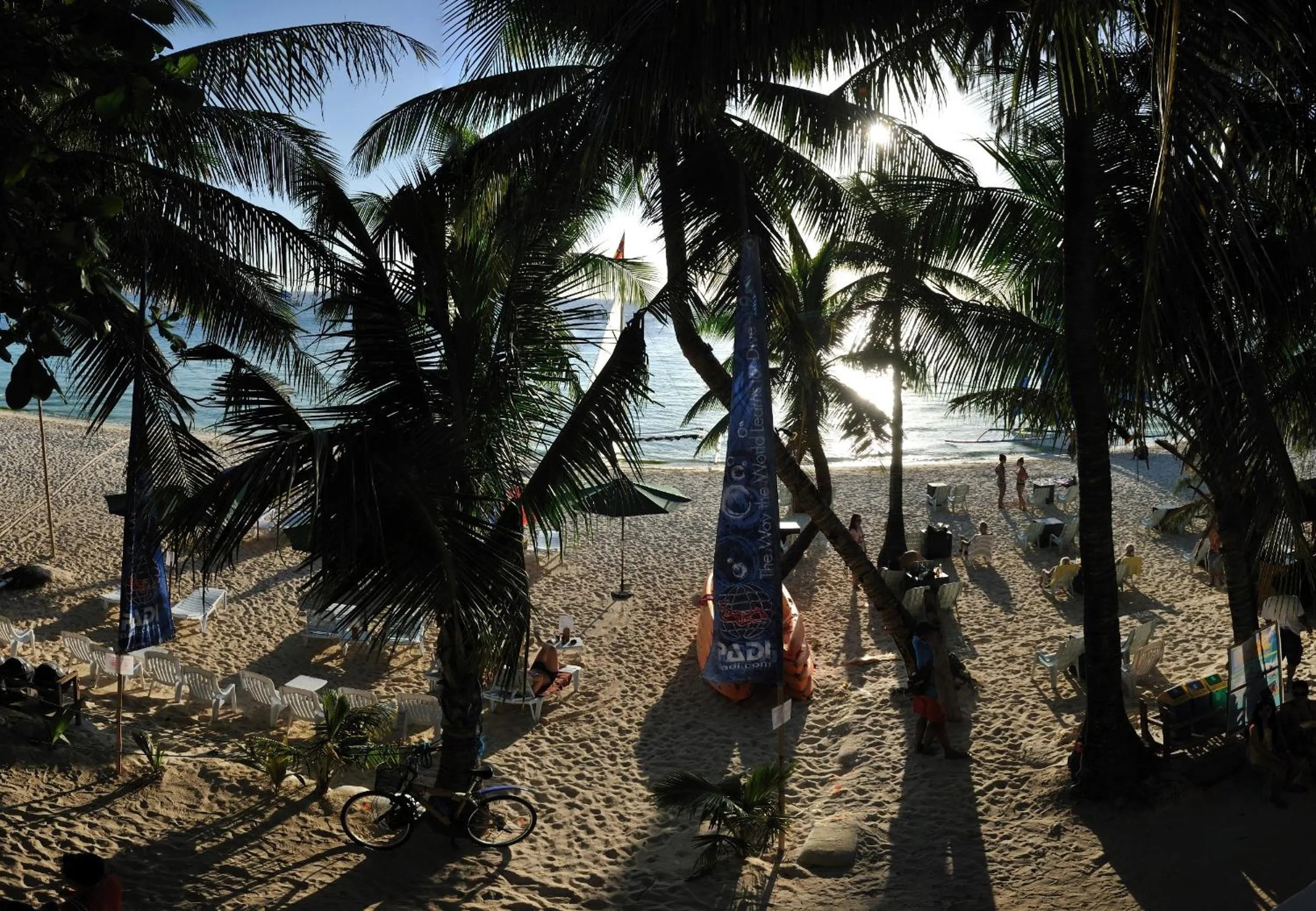 Bird's eye view in DiveGurus Boracay Beach Resort
