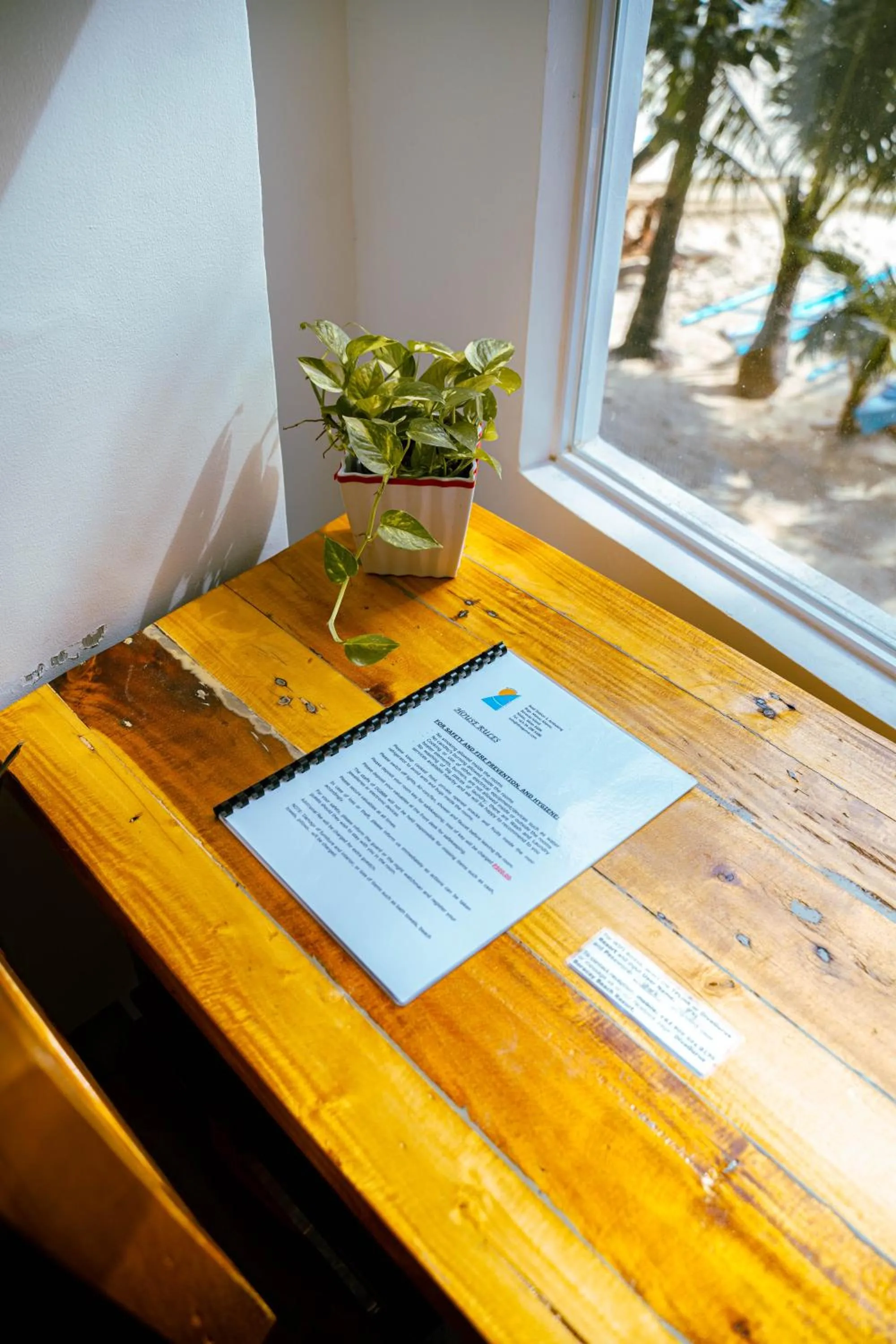 View (from property/room) in DiveGurus Boracay Beach Resort