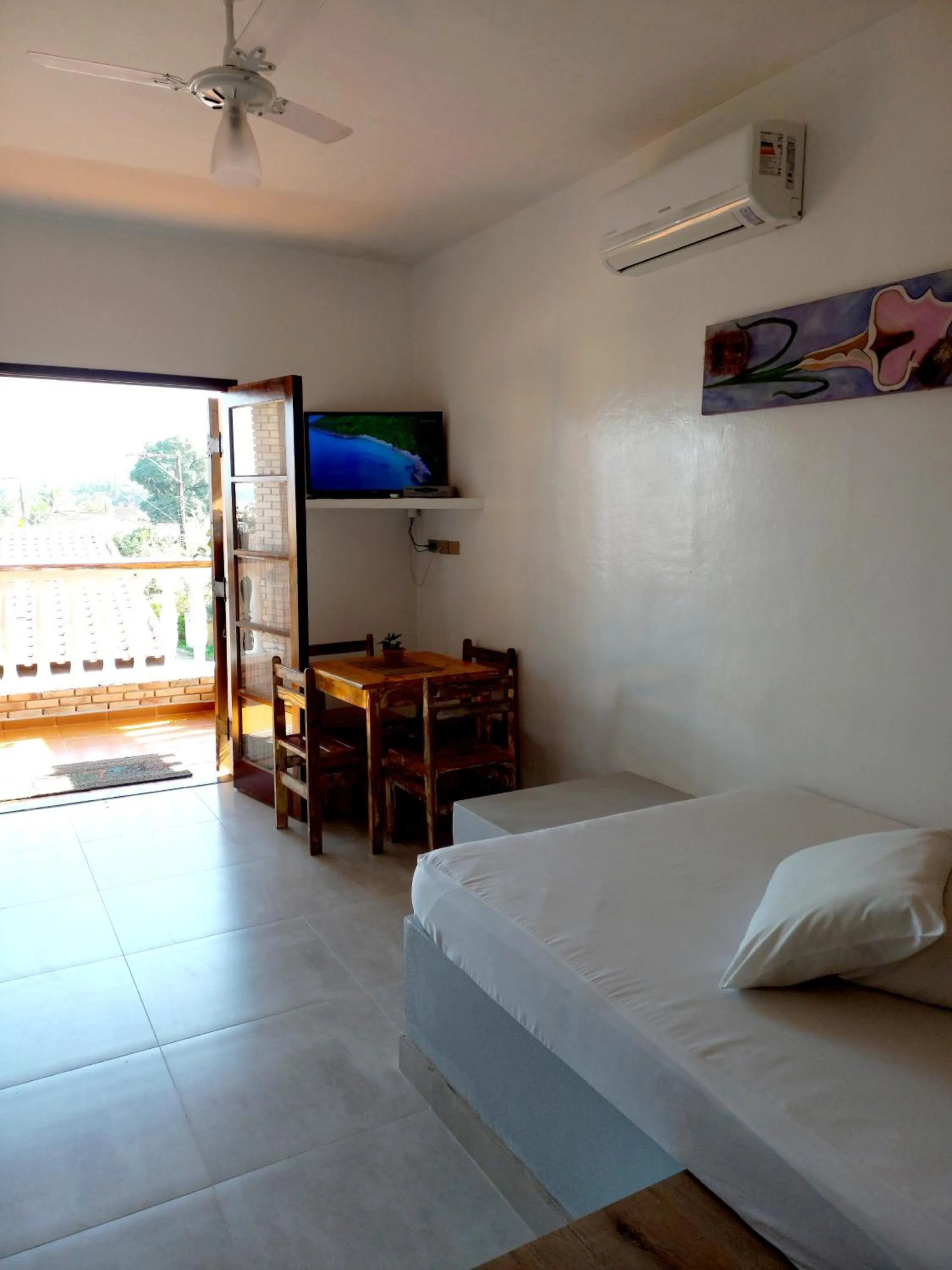 Bedroom, Bed in Chalé da Ju