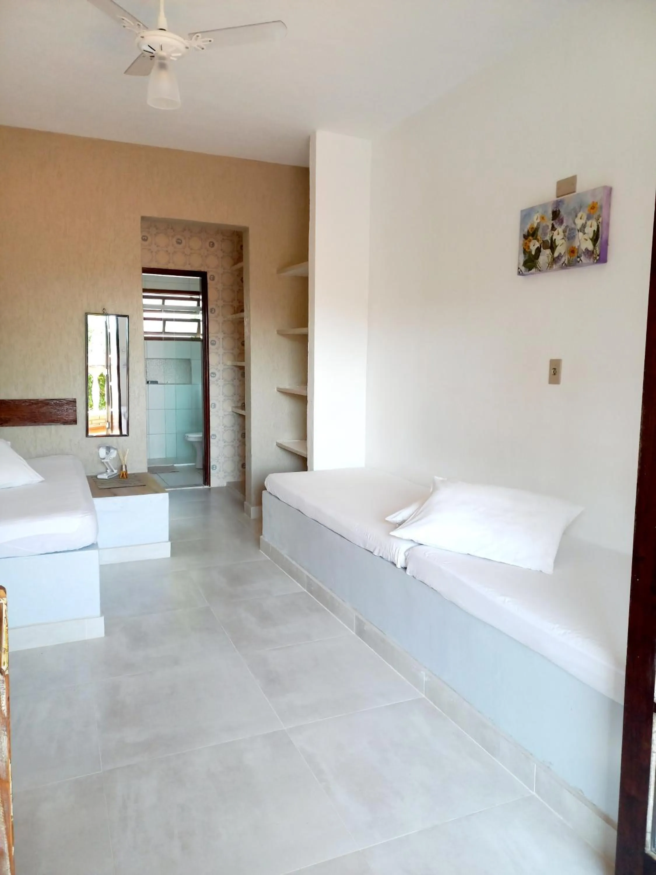 Bedroom, Bed in Chalé da Ju