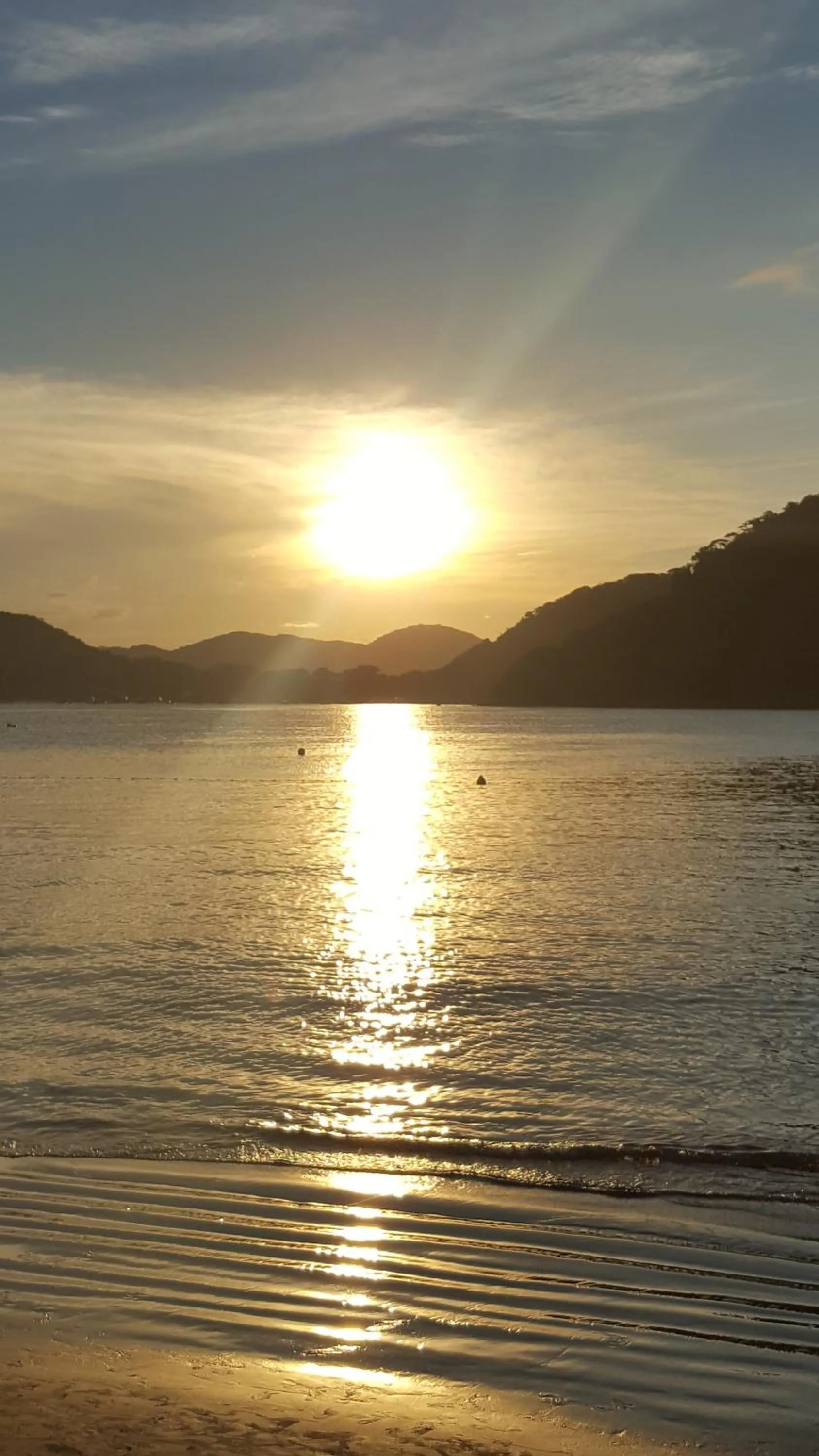 Sunset in Chalé da Ju