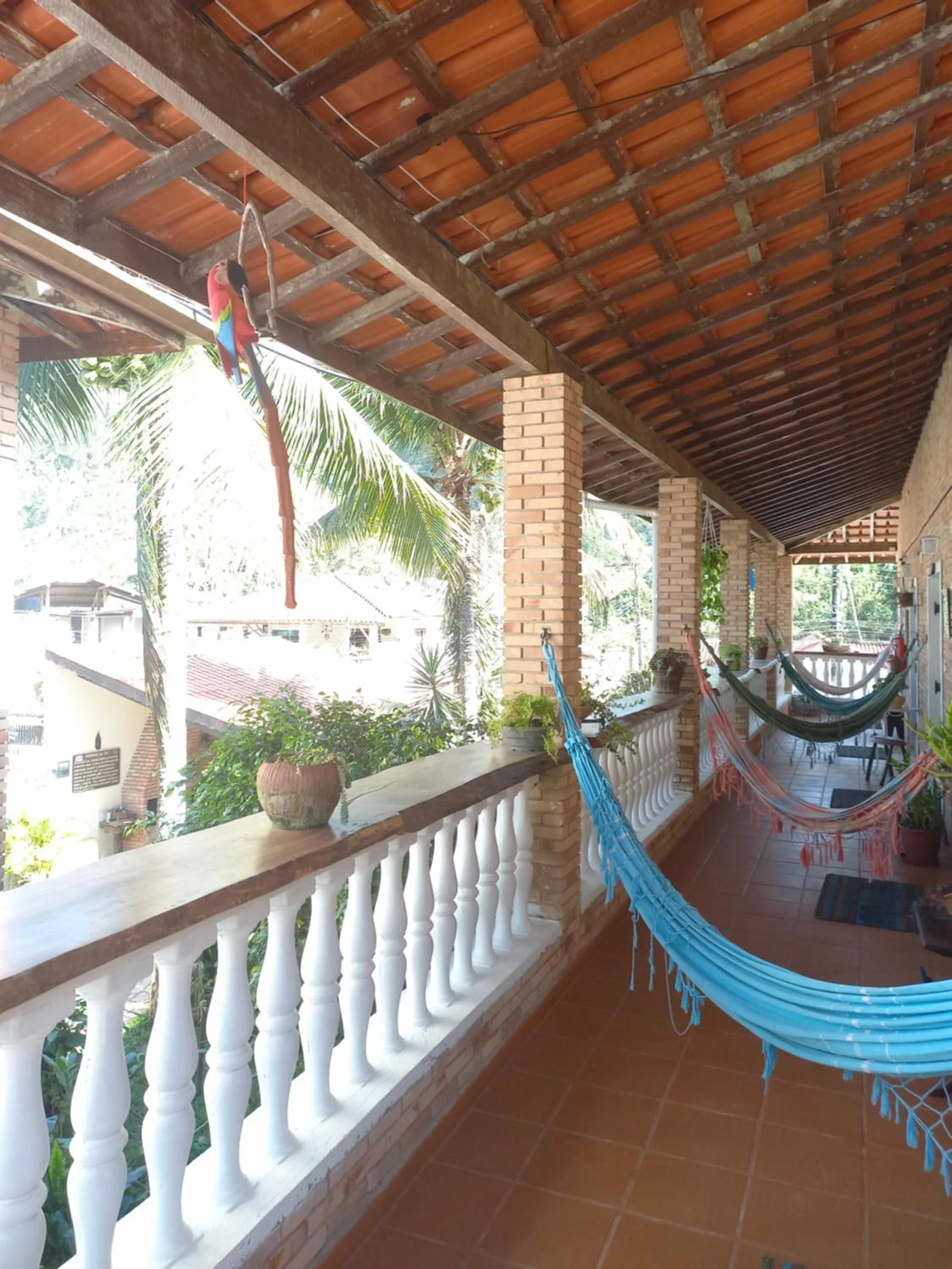 Balcony/Terrace in Chalé da Ju