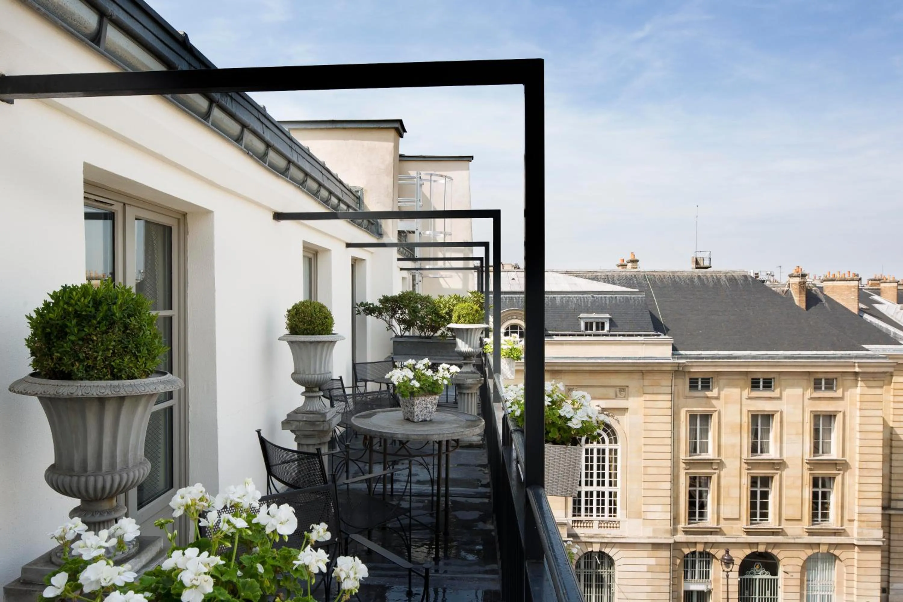 Balcony/Terrace in Hôtel des Grands Hommes