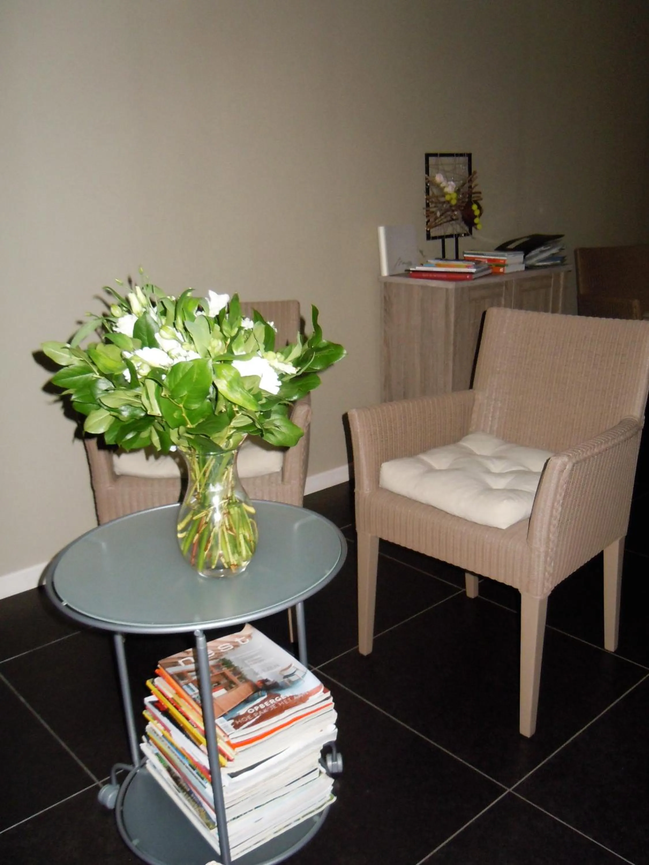 Living room in B&B De Pepelinck