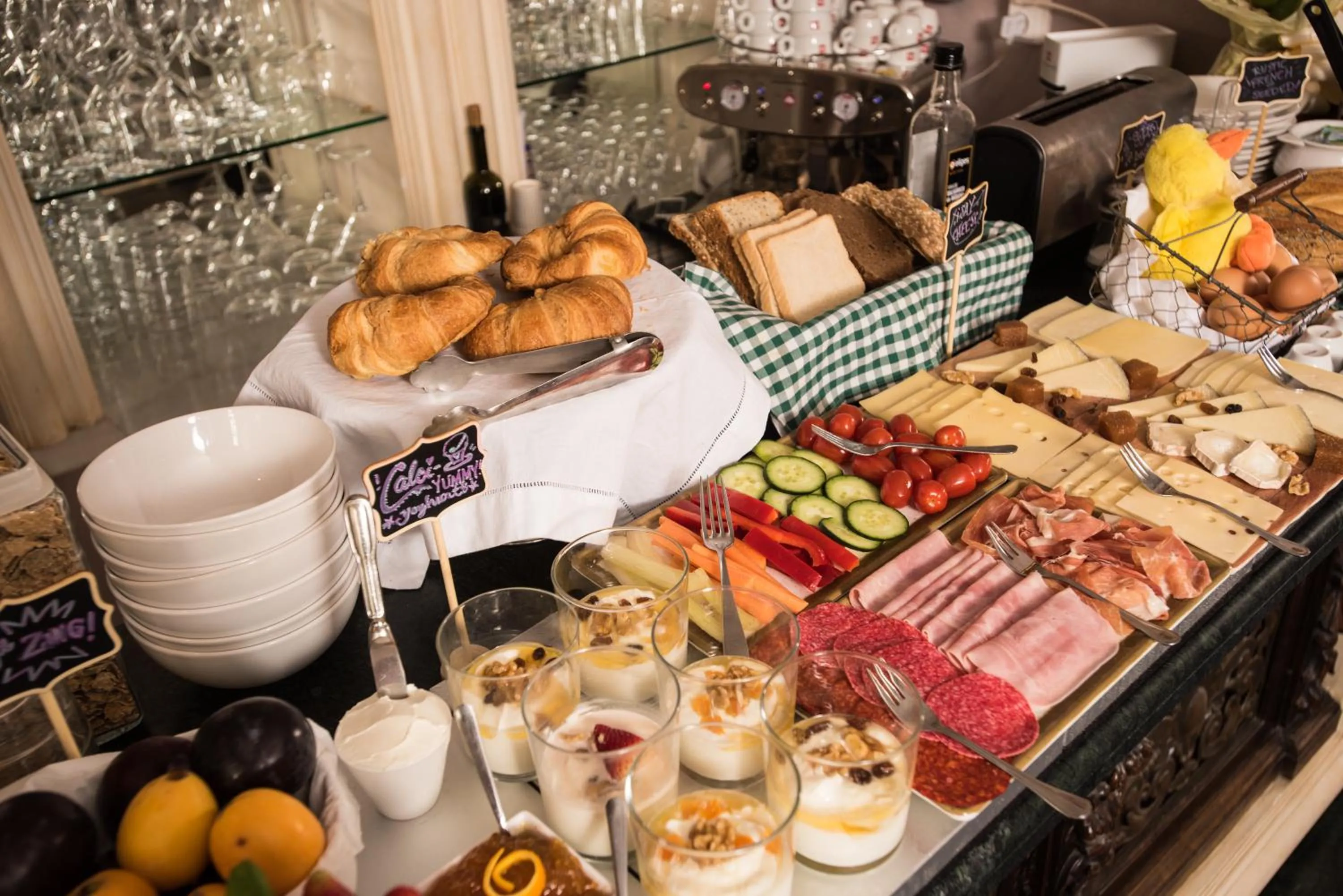 Food close-up in The Town House
