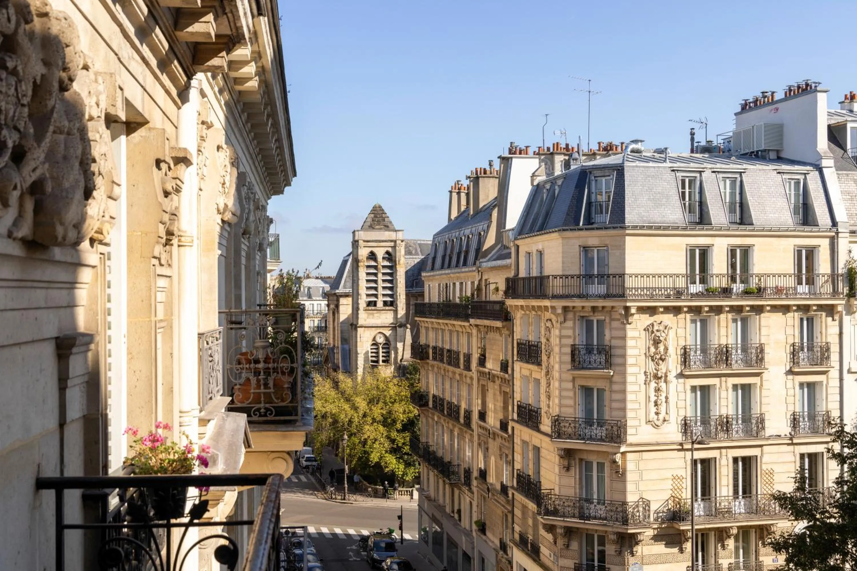 Balcony/Terrace in Hotel Residence Henri IV