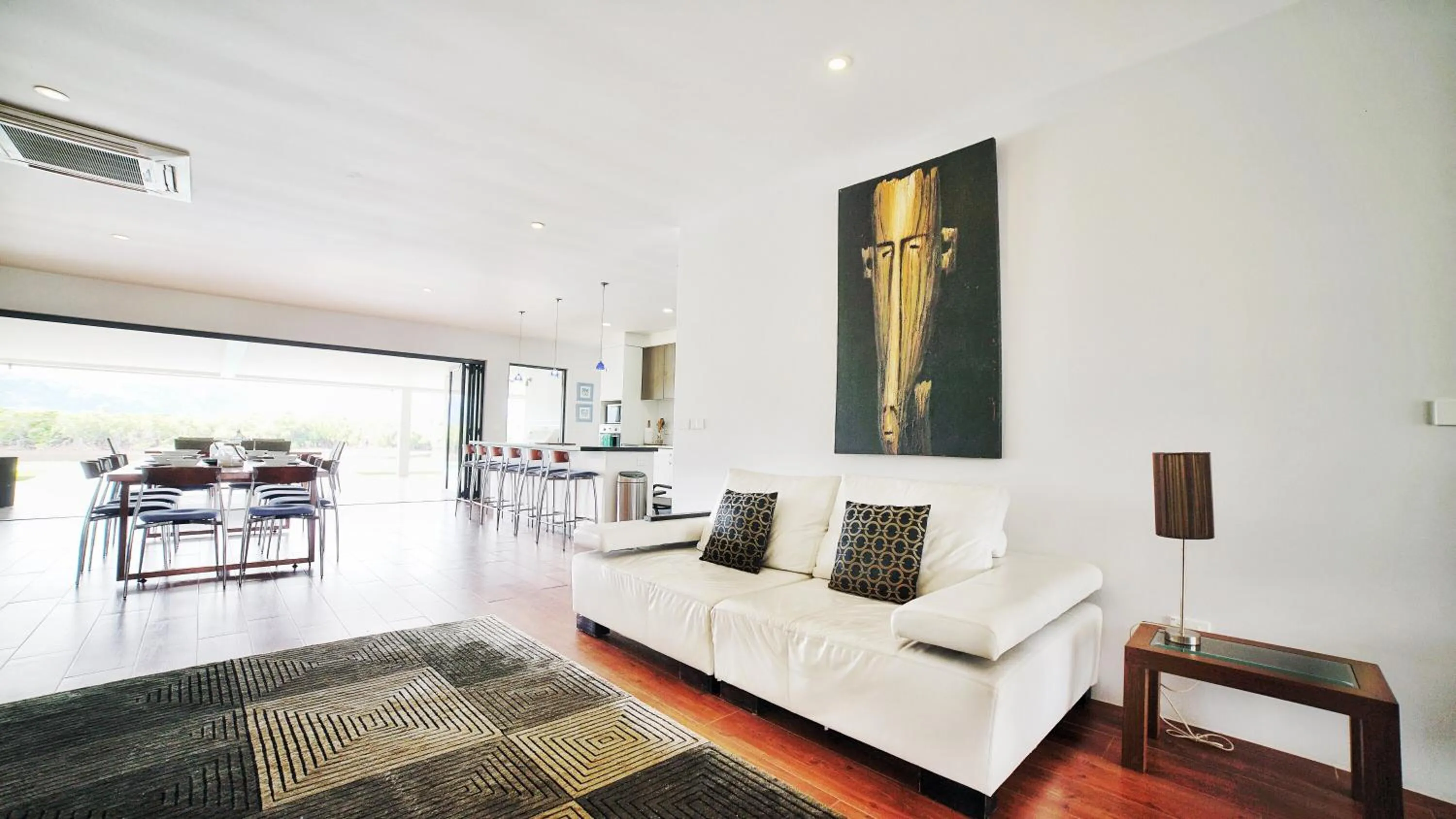 Living room in Naisoso Island Villas - Fiji