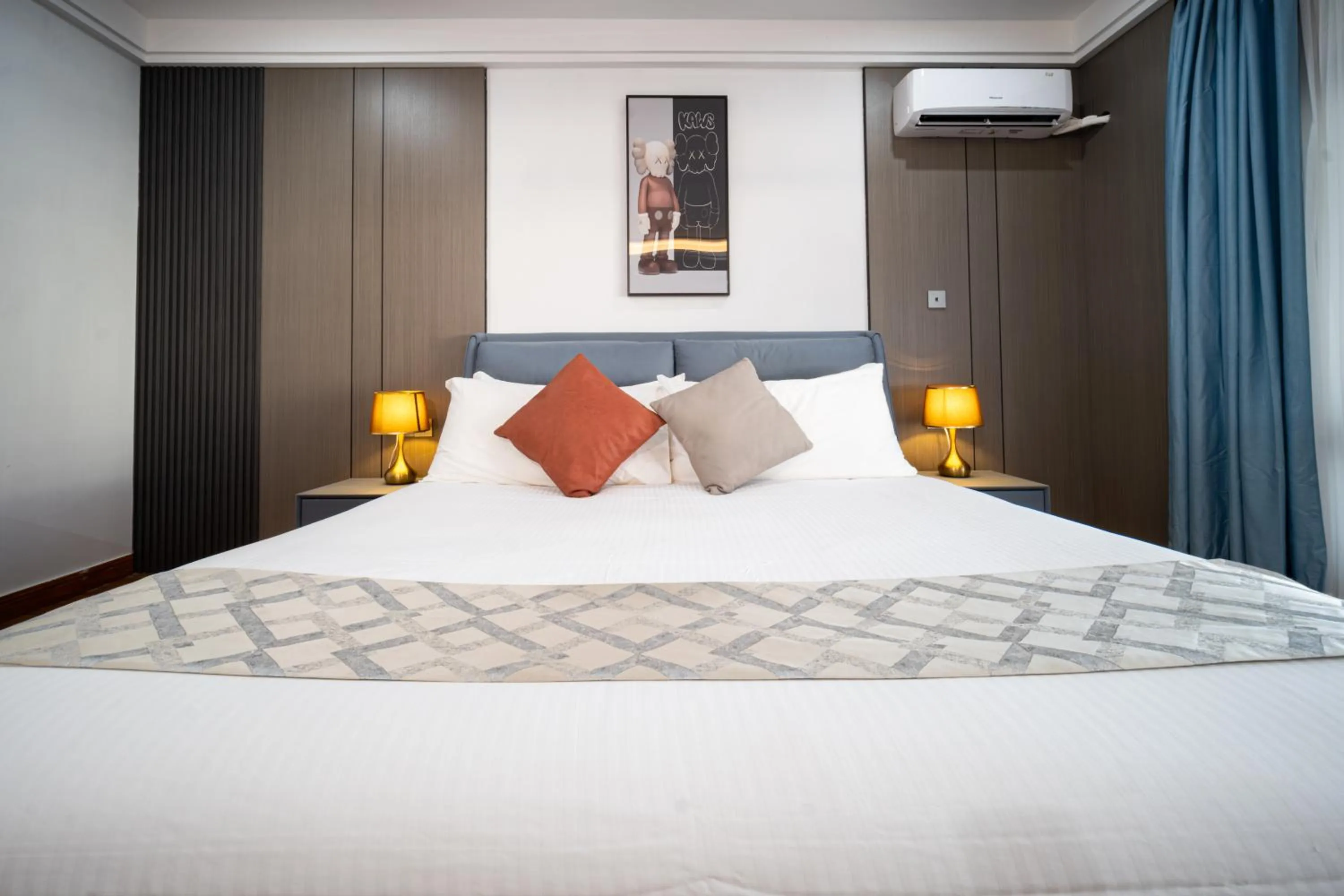 Bed in Naisoso Island Villas - Fiji