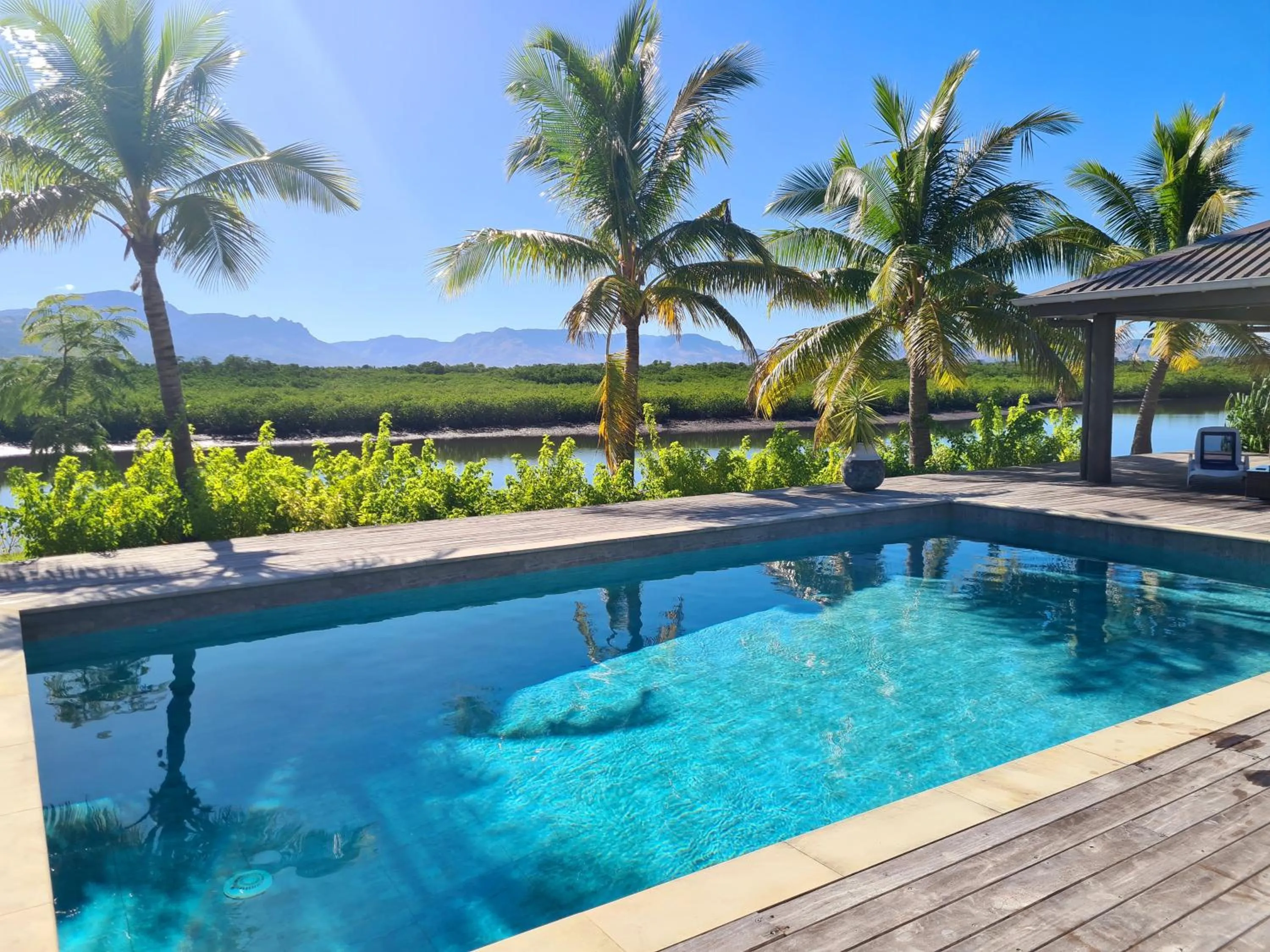 Garden view in Naisoso Island Villas - Fiji