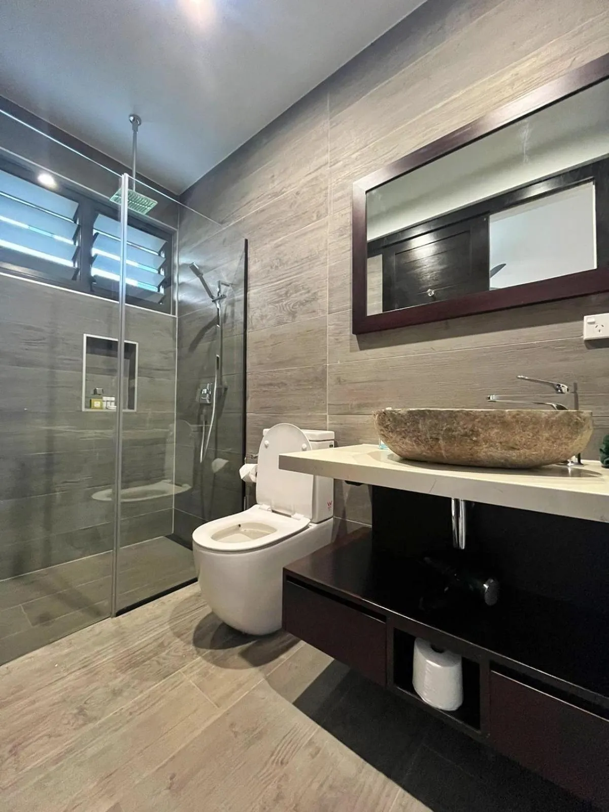 Shower in Naisoso Island Villas - Fiji