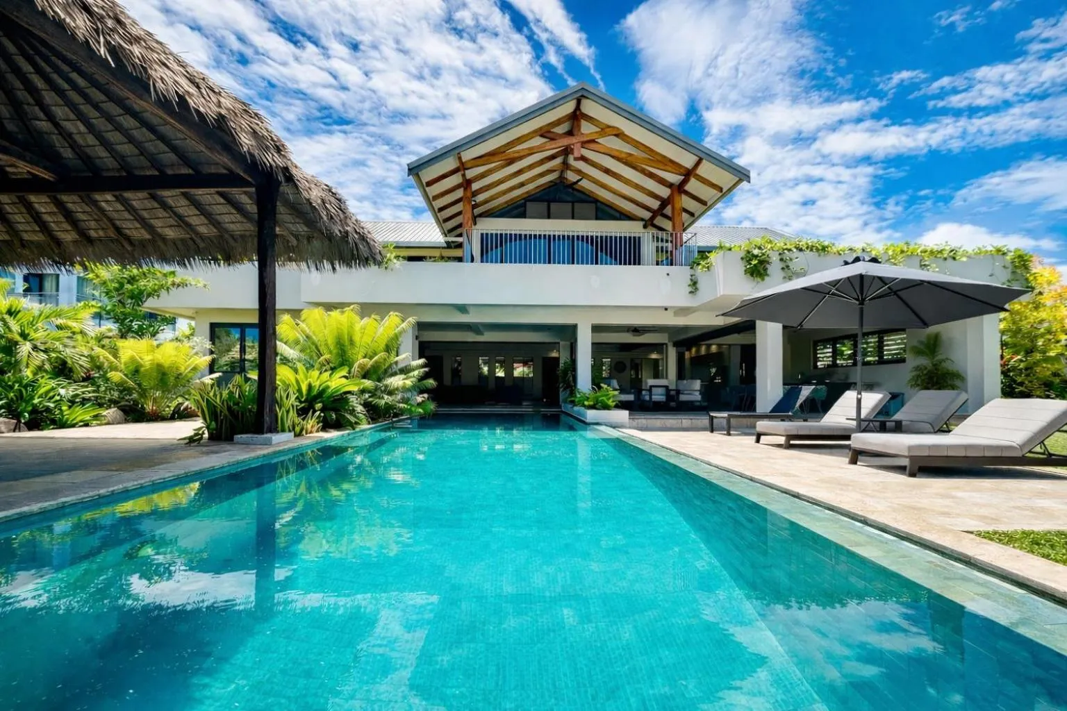 Pool view in Naisoso Island Villas - Fiji
