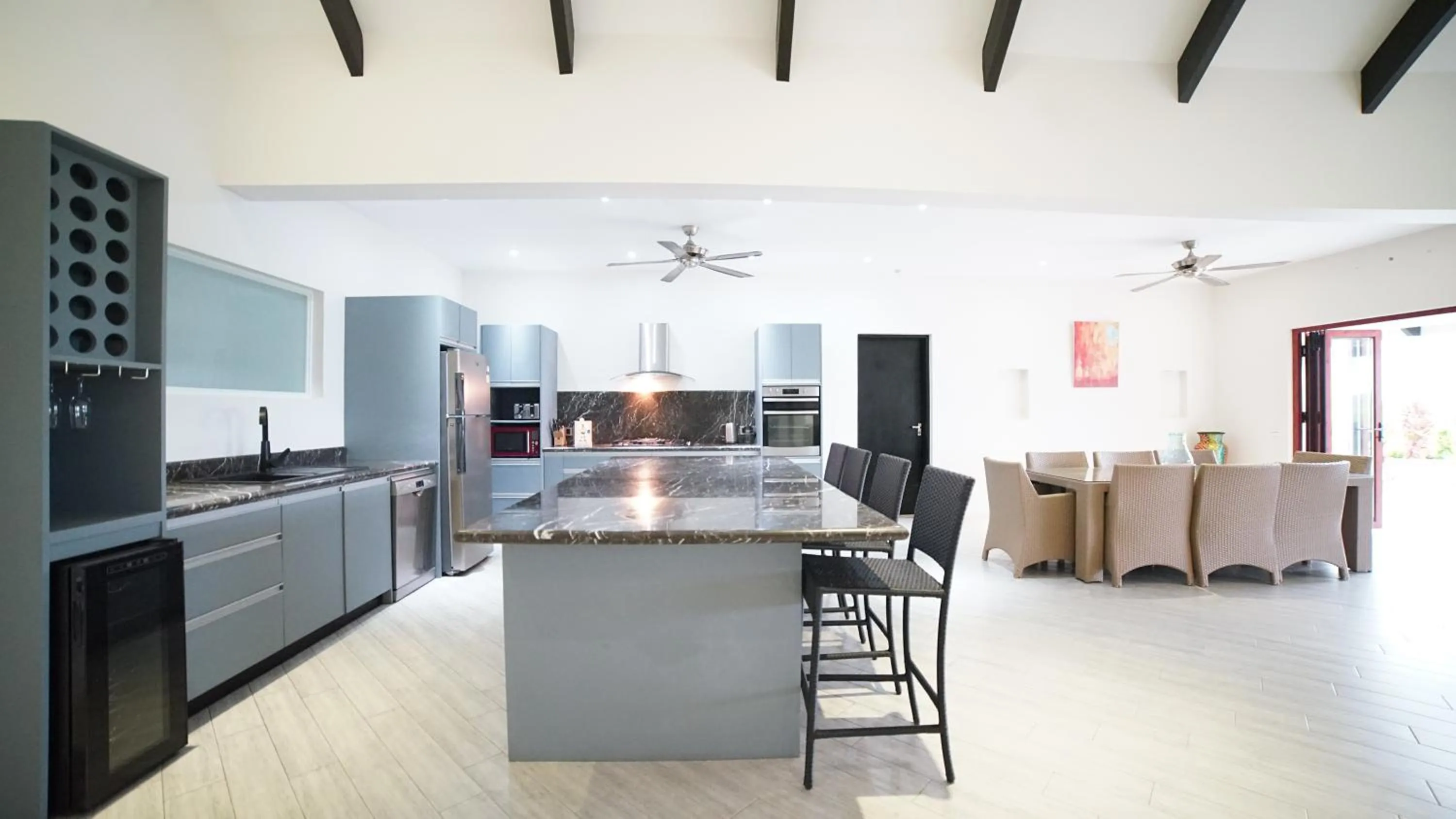 Kitchen or kitchenette in Naisoso Island Villas - Fiji