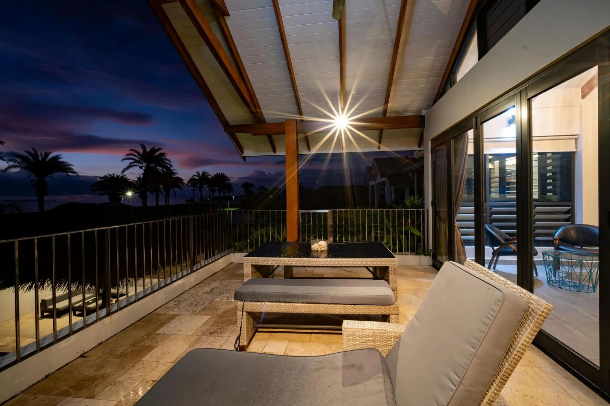 Patio in Naisoso Island Villas - Fiji