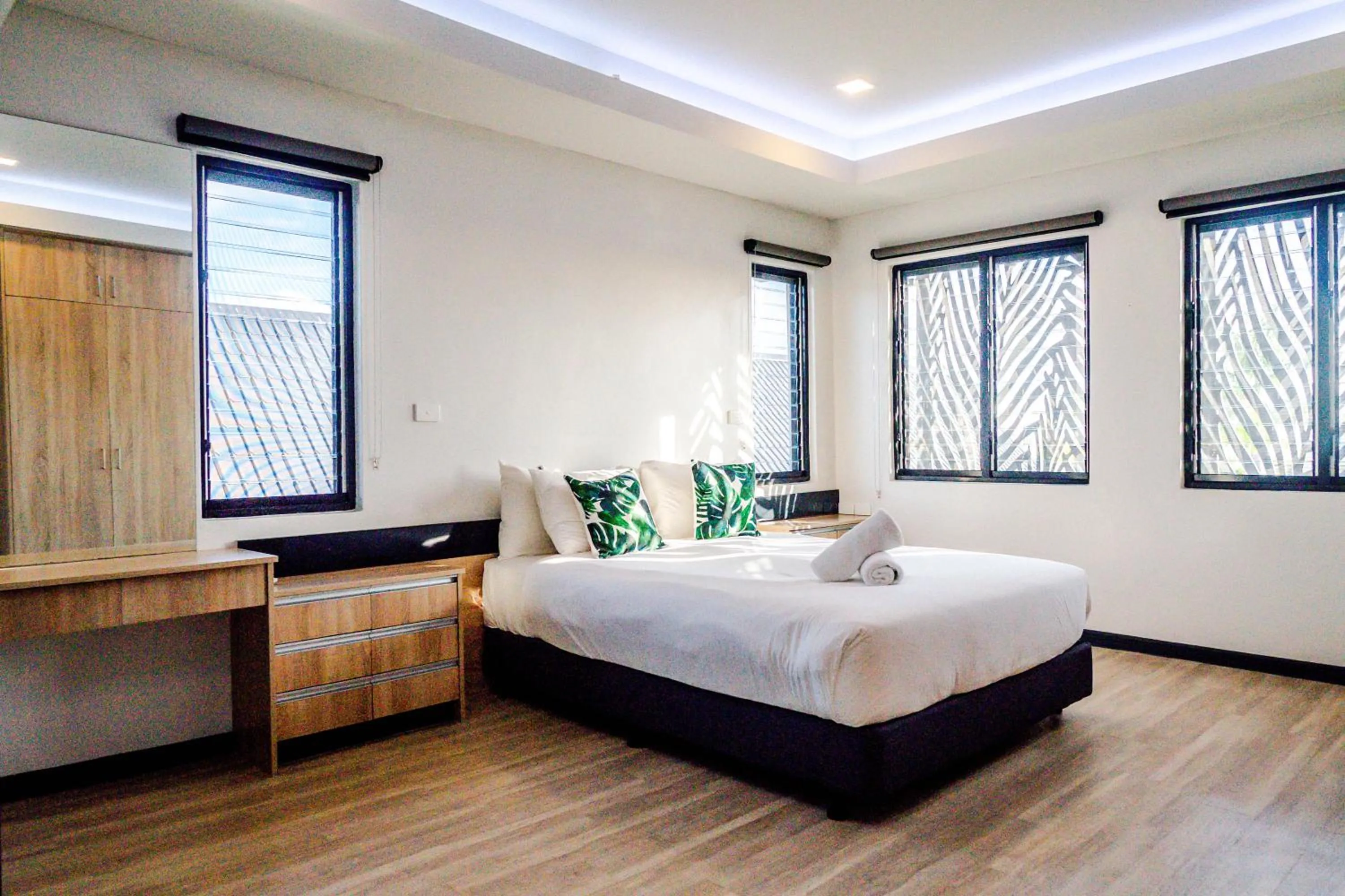 Bed in Naisoso Island Villas - Fiji