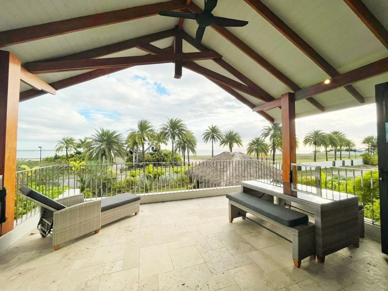 Patio in Naisoso Island Villas - Fiji