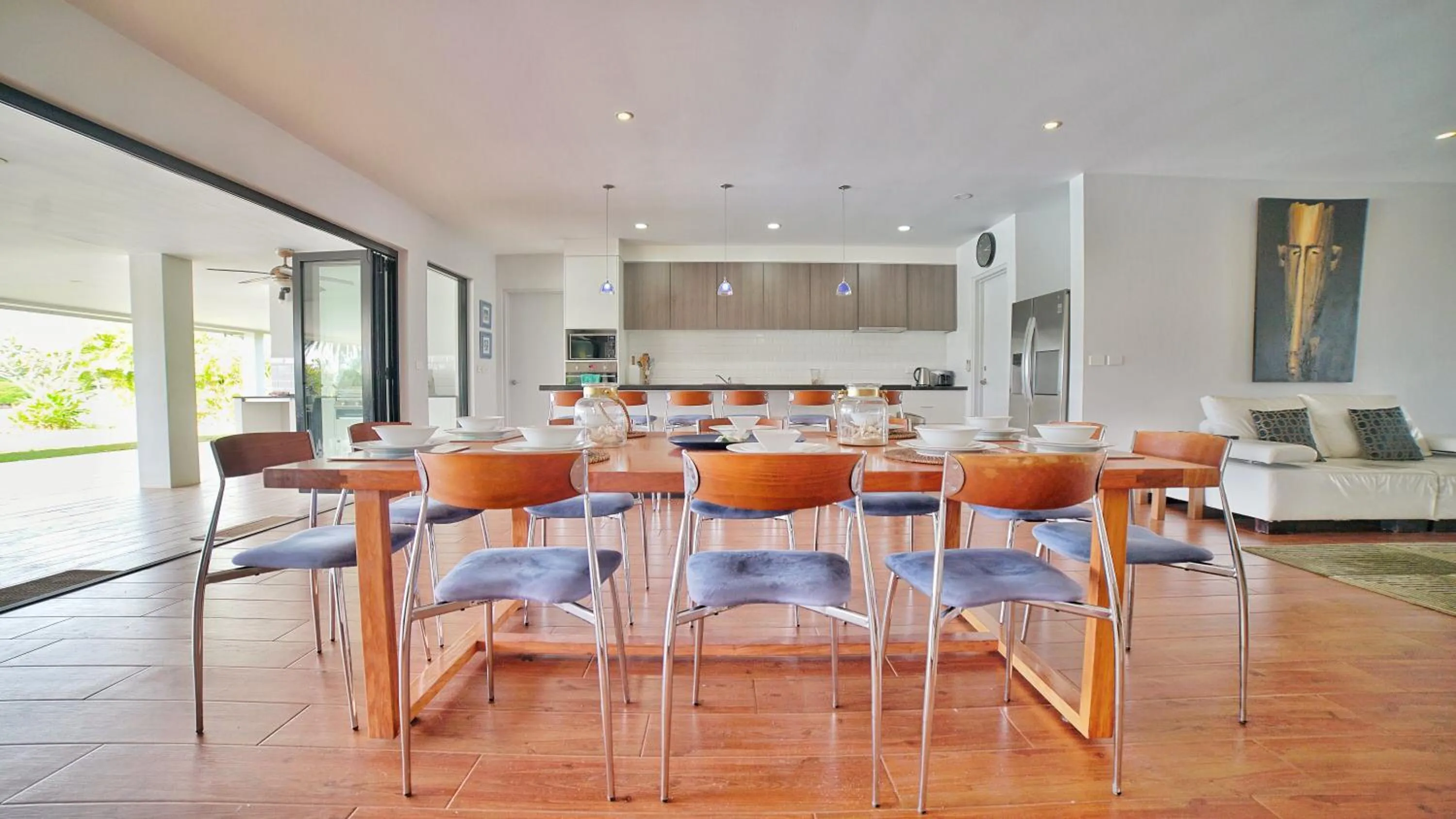 Living room in Naisoso Island Villas - Fiji