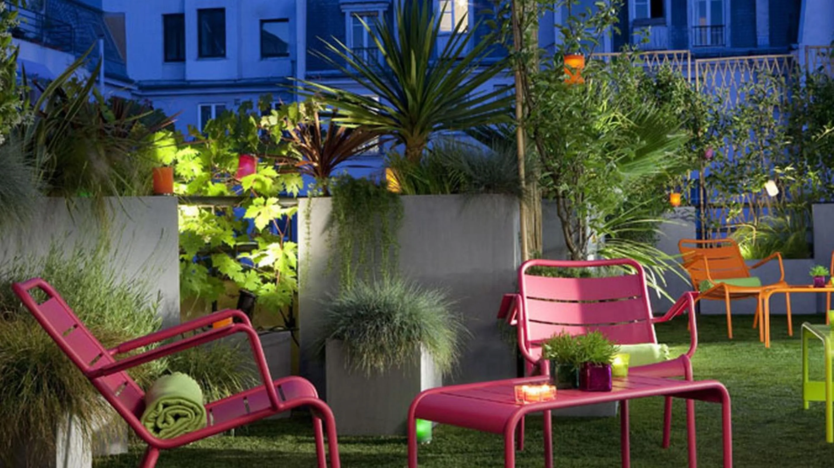 Balcony/Terrace in Le 7 Eiffel Hotel by Malone