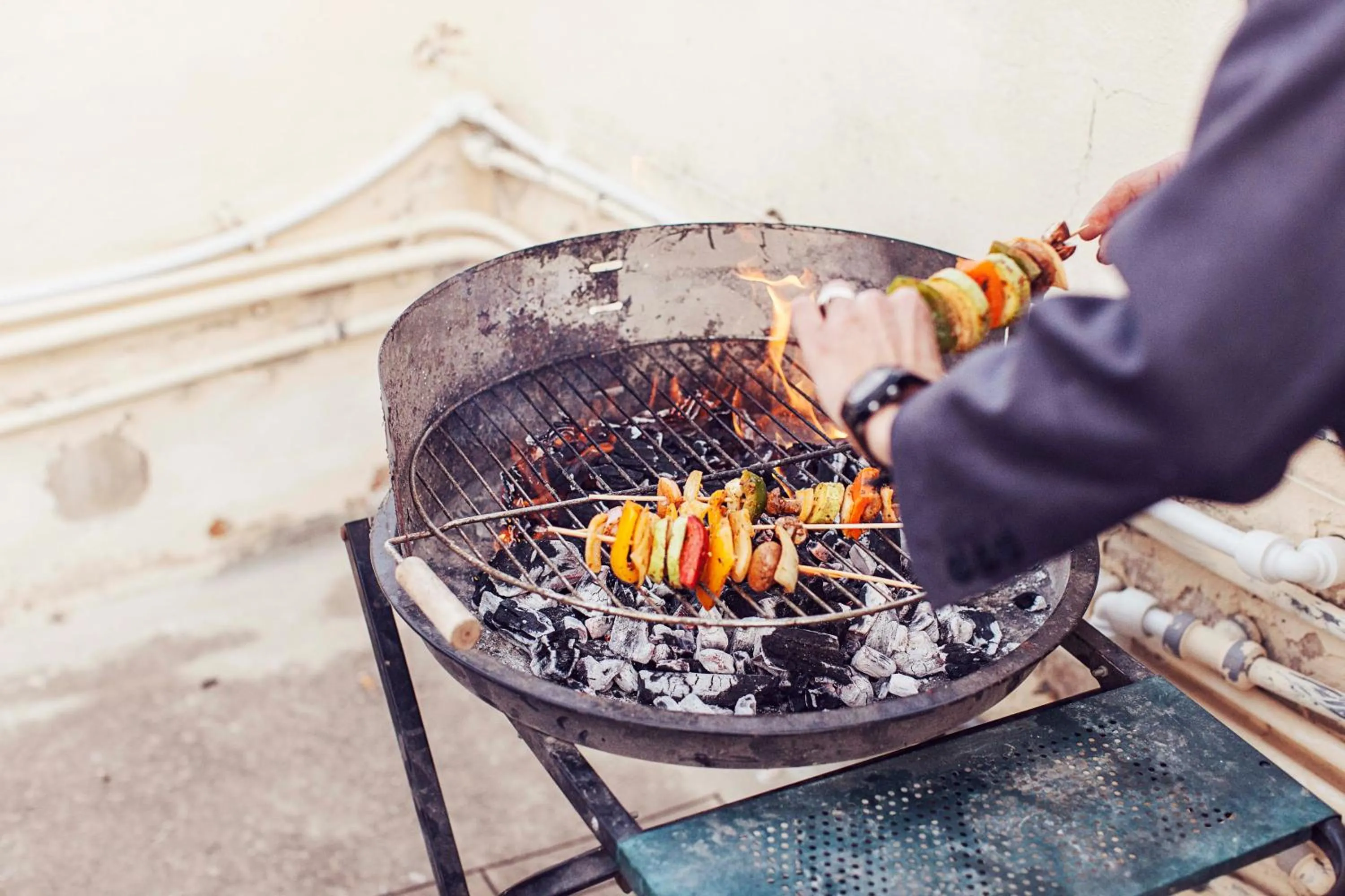 BBQ facilities in Granny's Inn Hostel