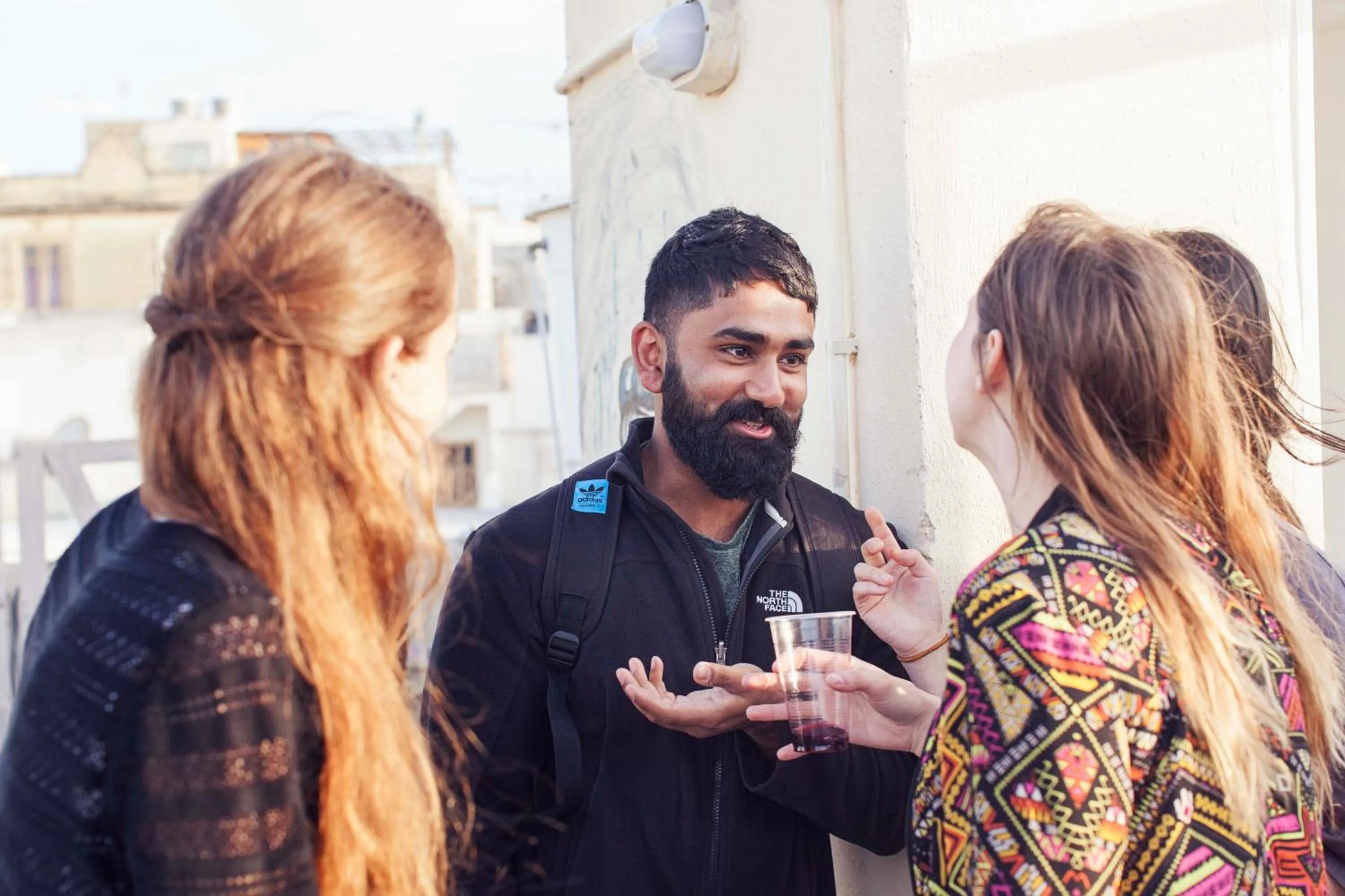 Balcony/Terrace in Granny's Inn Hostel