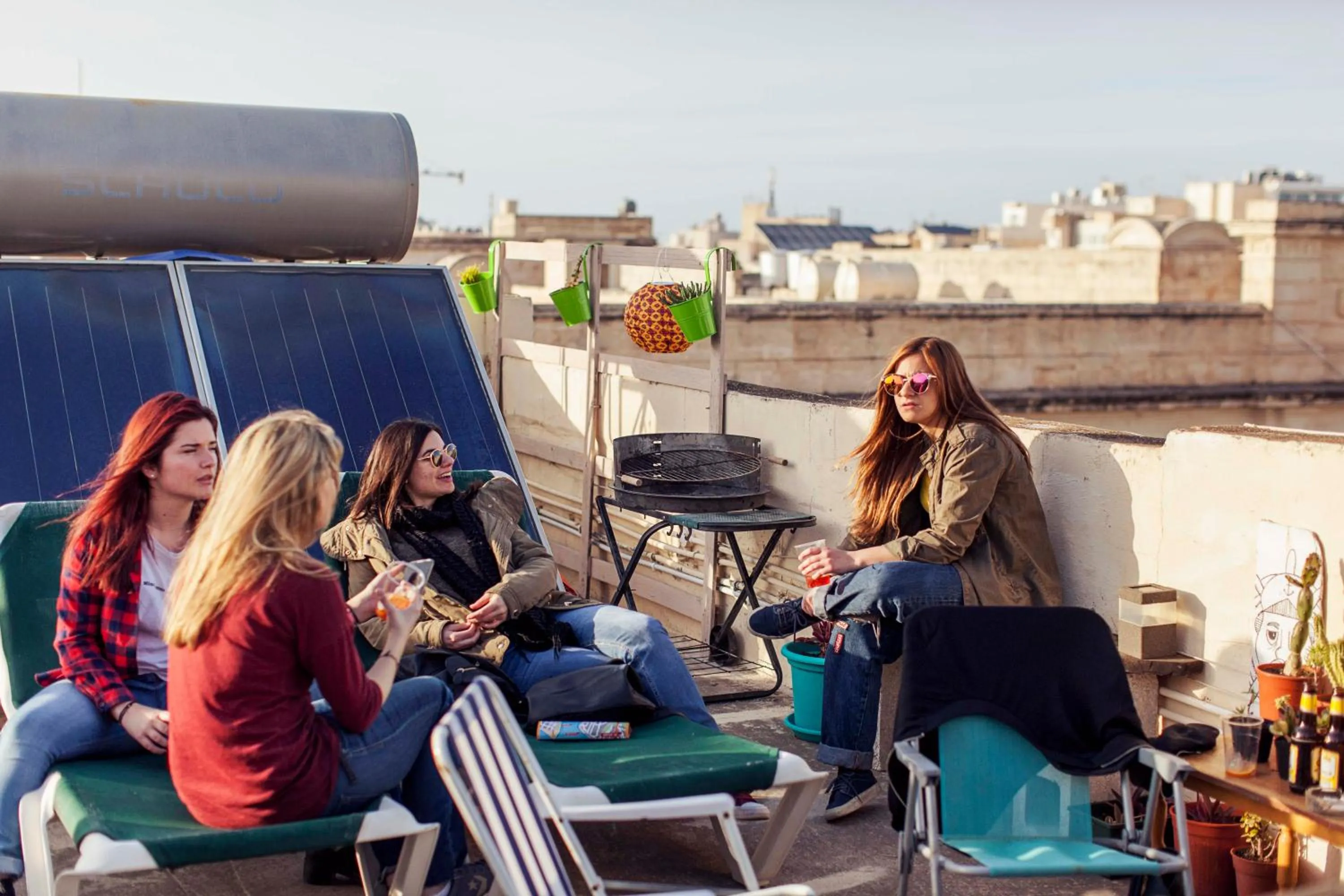 Balcony/Terrace in Granny's Inn Hostel