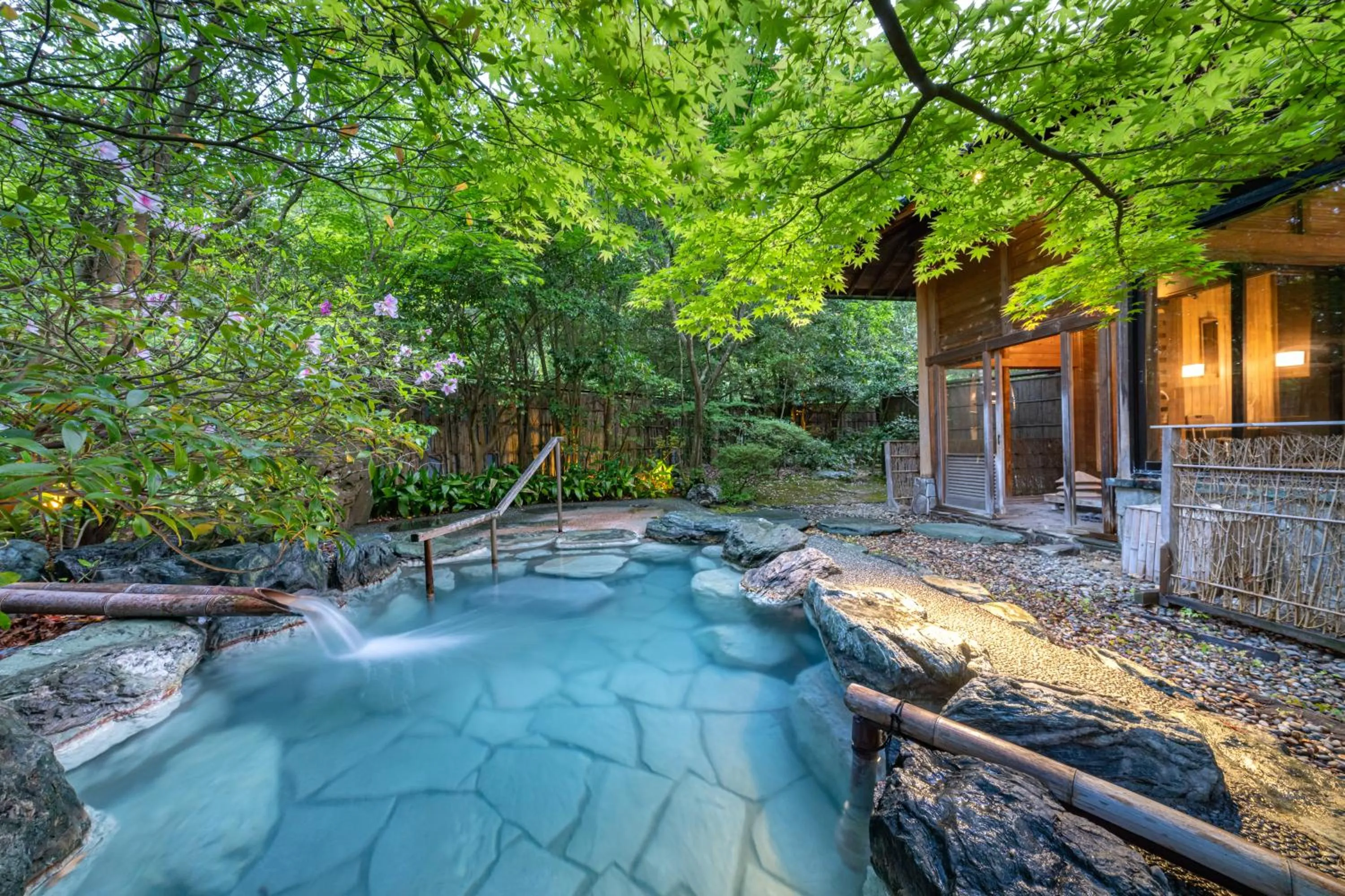 Open Air Bath in Shaga-no-Sato Yumeya
