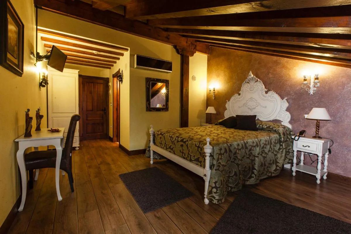 Bed in Hotel Spa Casona La Hondonada