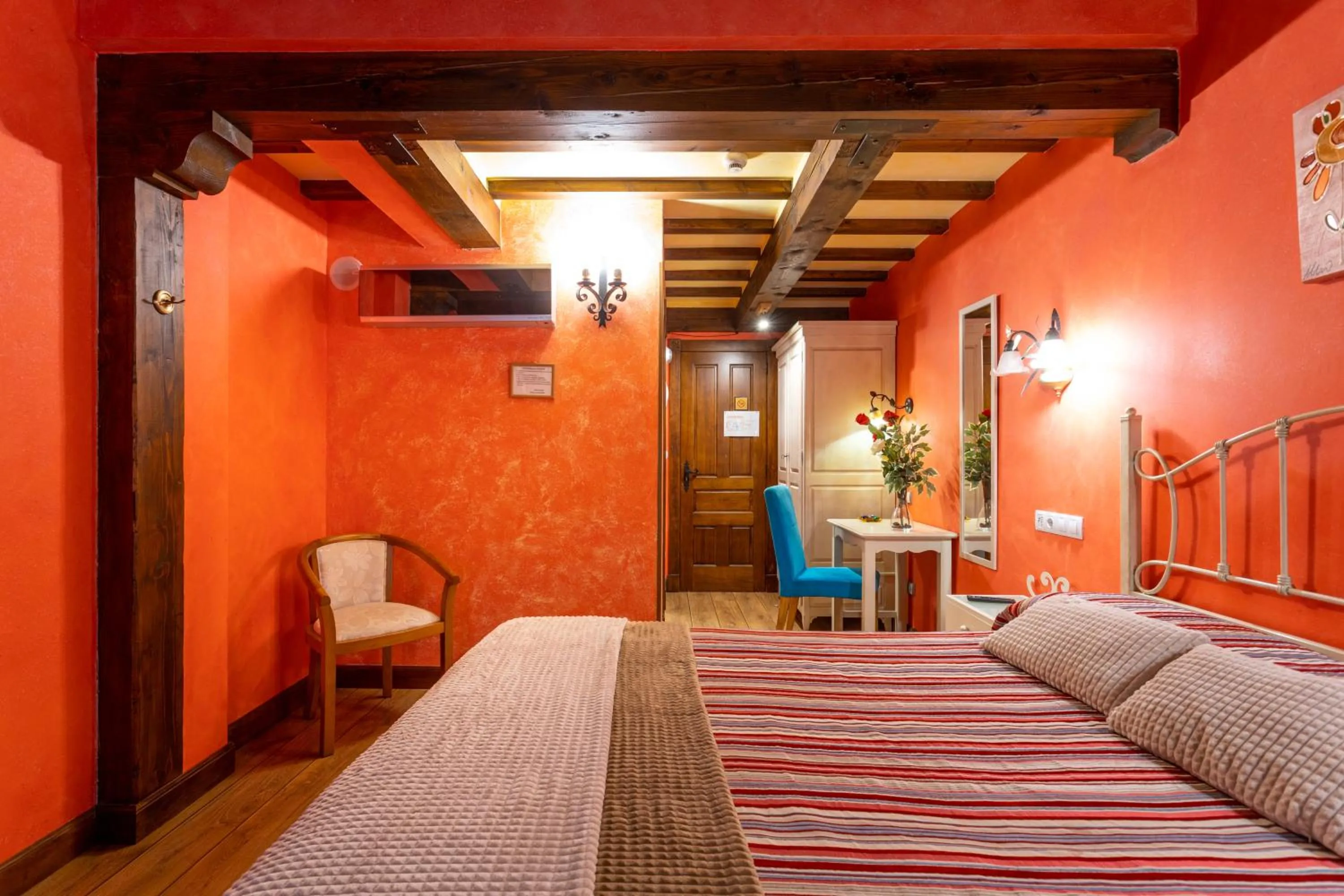 Bed in Hotel Spa Casona La Hondonada