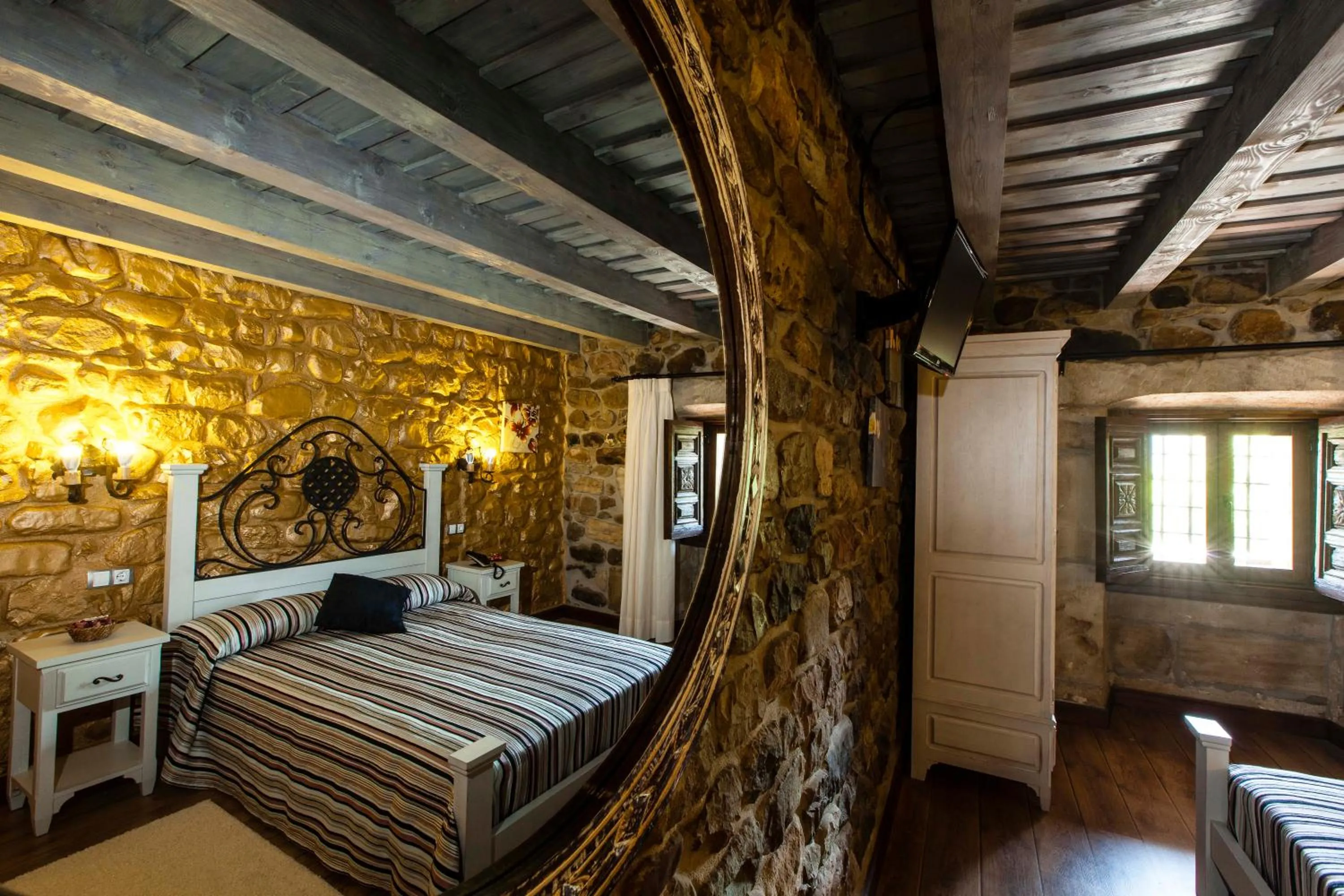 Bed in Hotel Spa Casona La Hondonada