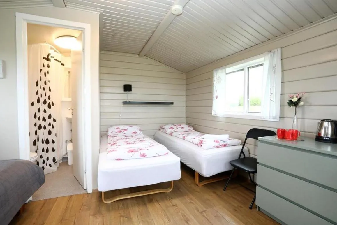 Photo of the whole room, Bed in Hellisholar Cottages