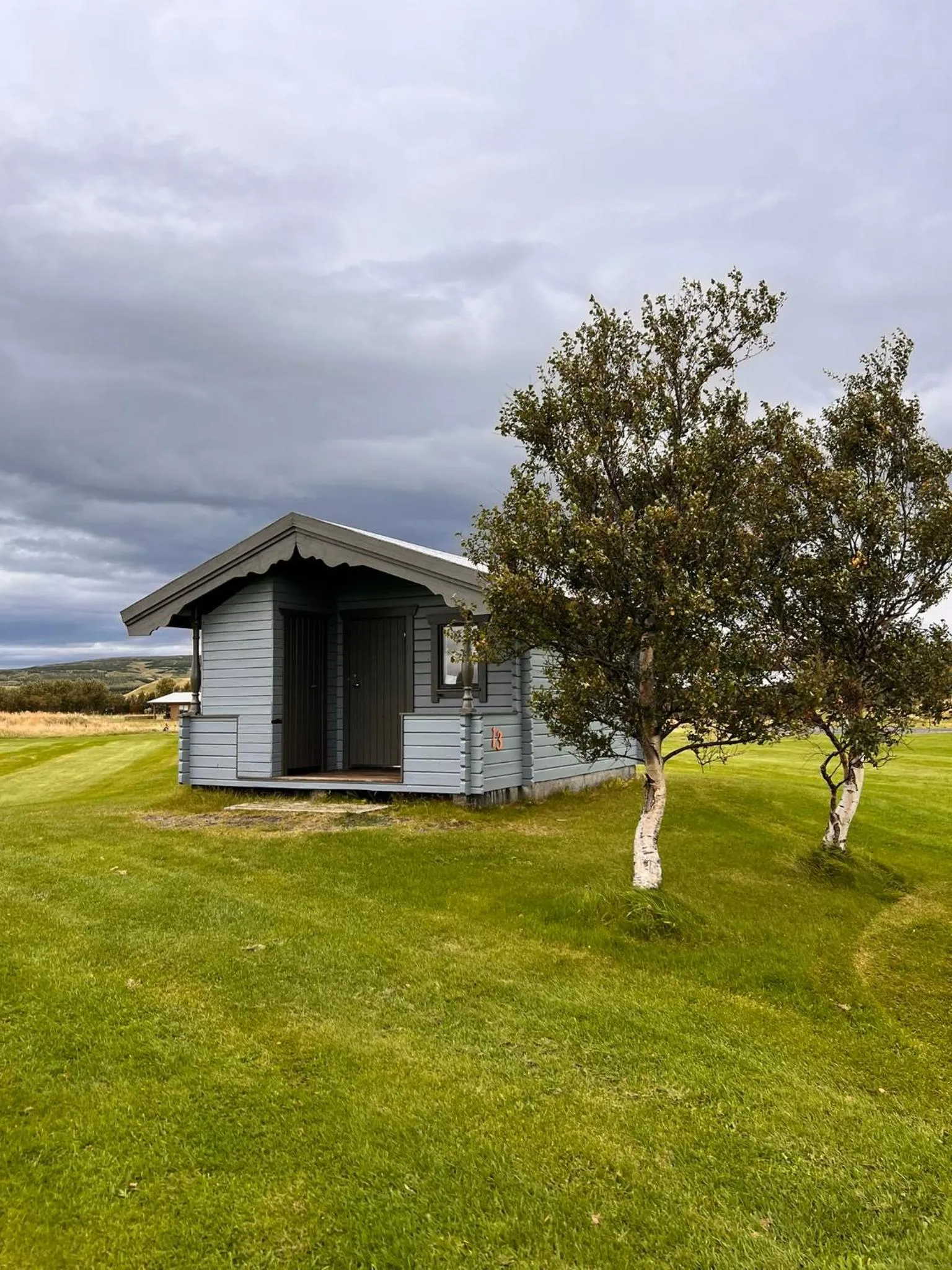 Bedroom in Hellisholar Cottages