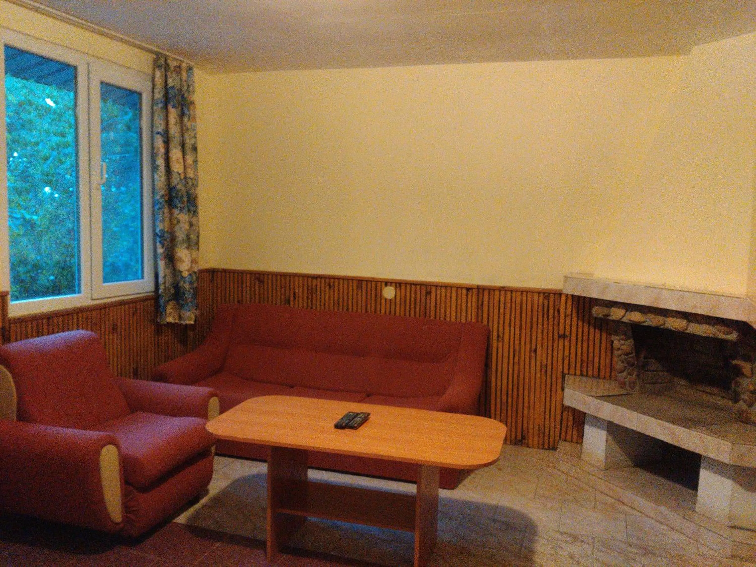 Living room in Nimpha Bungalows