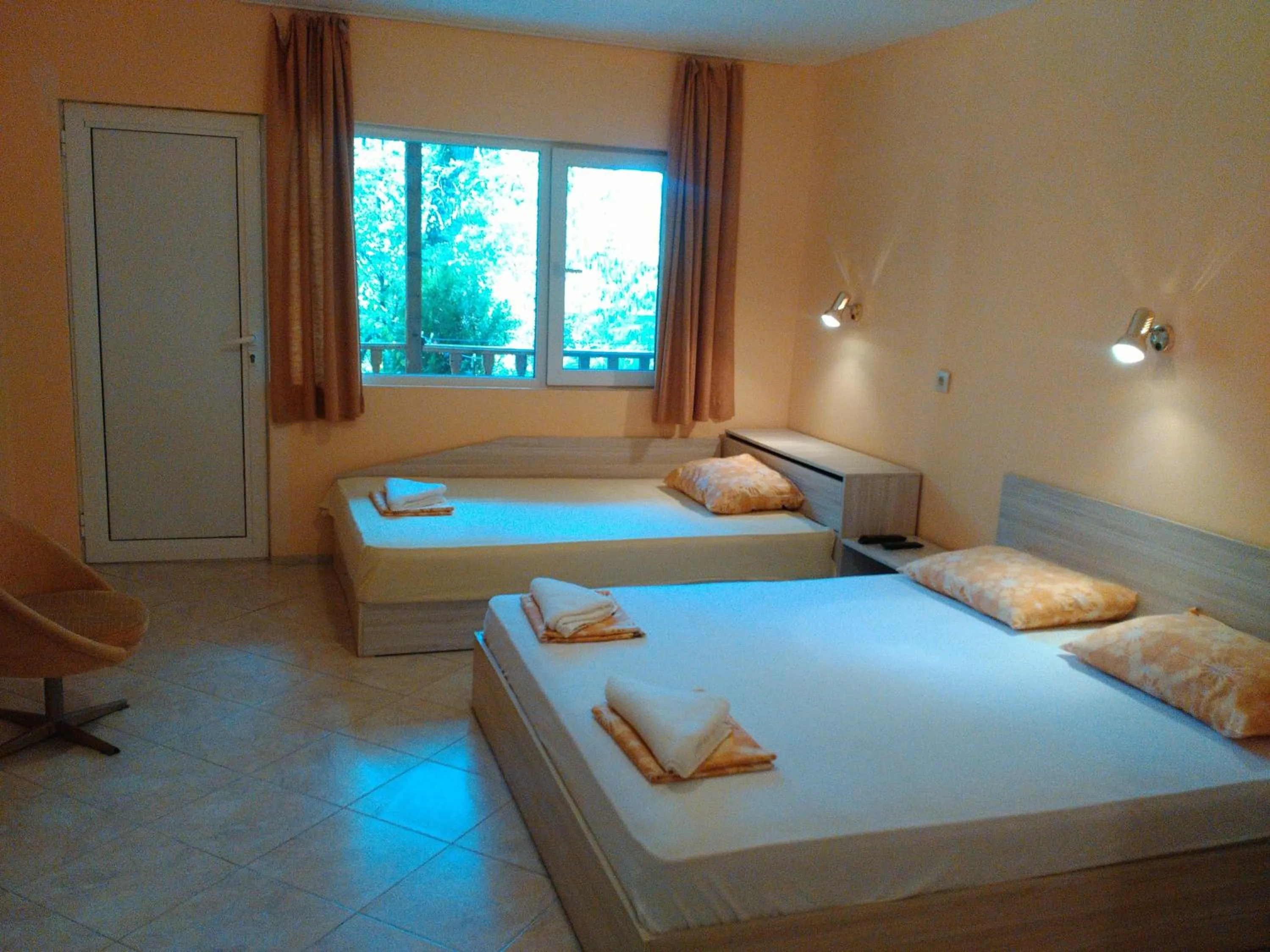 Bedroom in Nimpha Bungalows