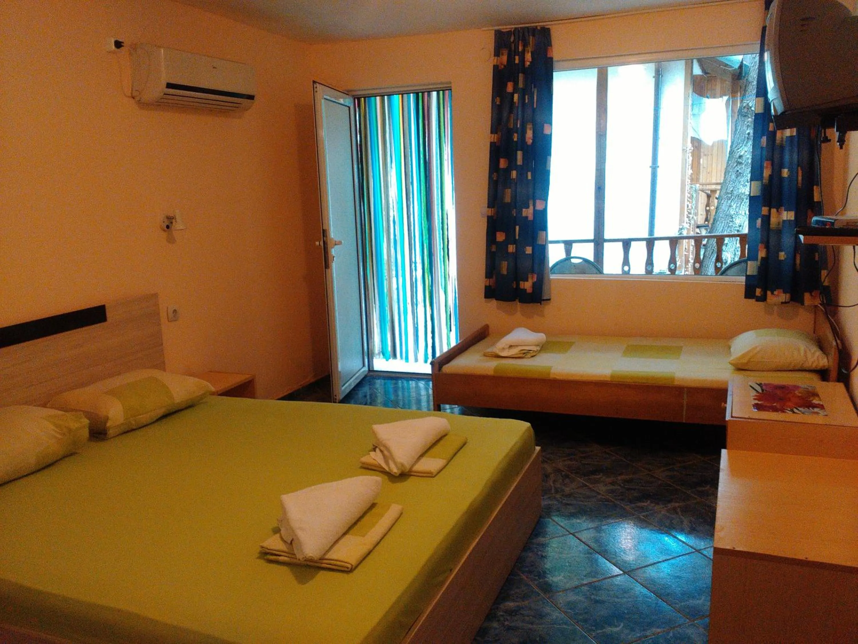 Bedroom in Nimpha Bungalows