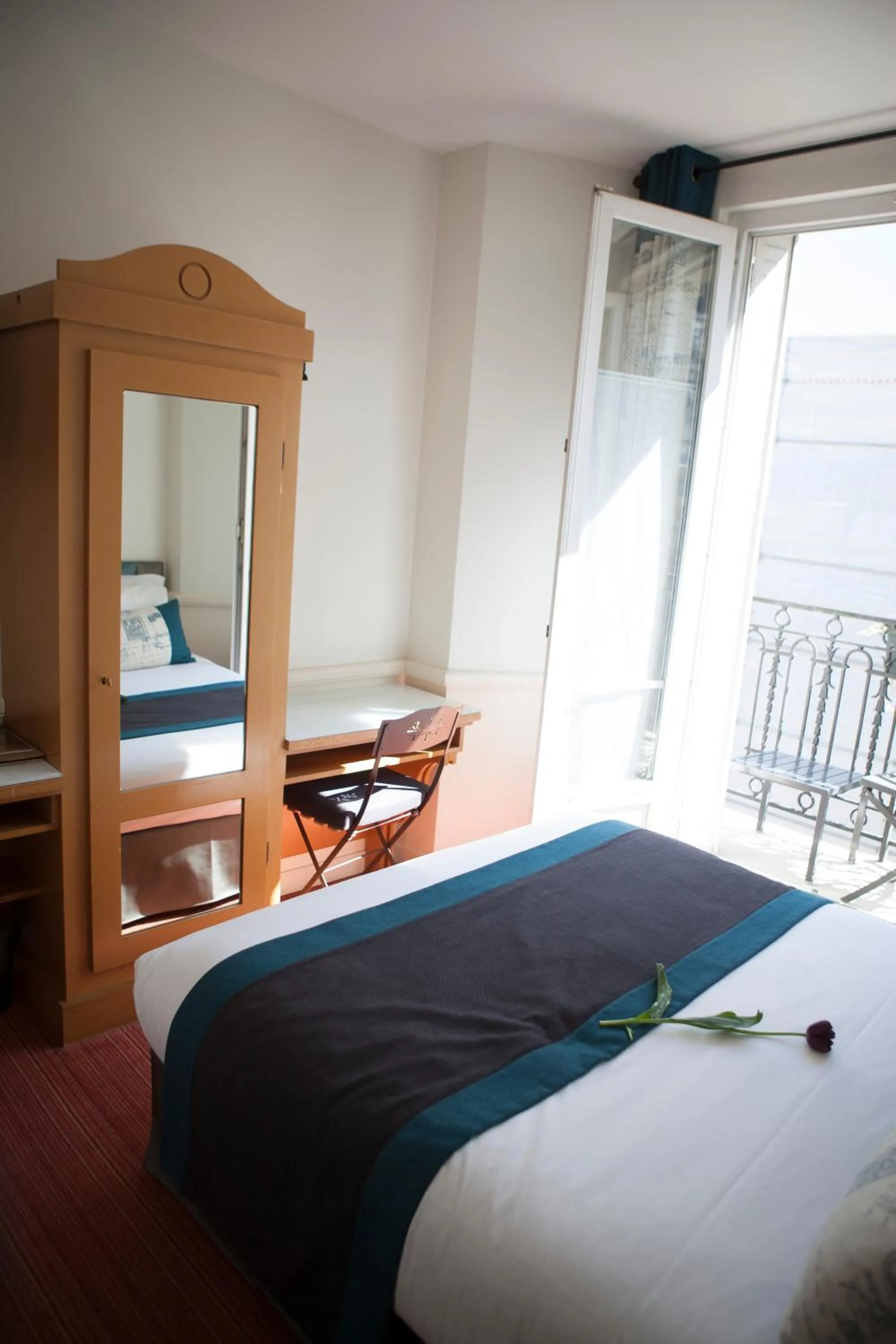 Bed in Hotel La Manufacture