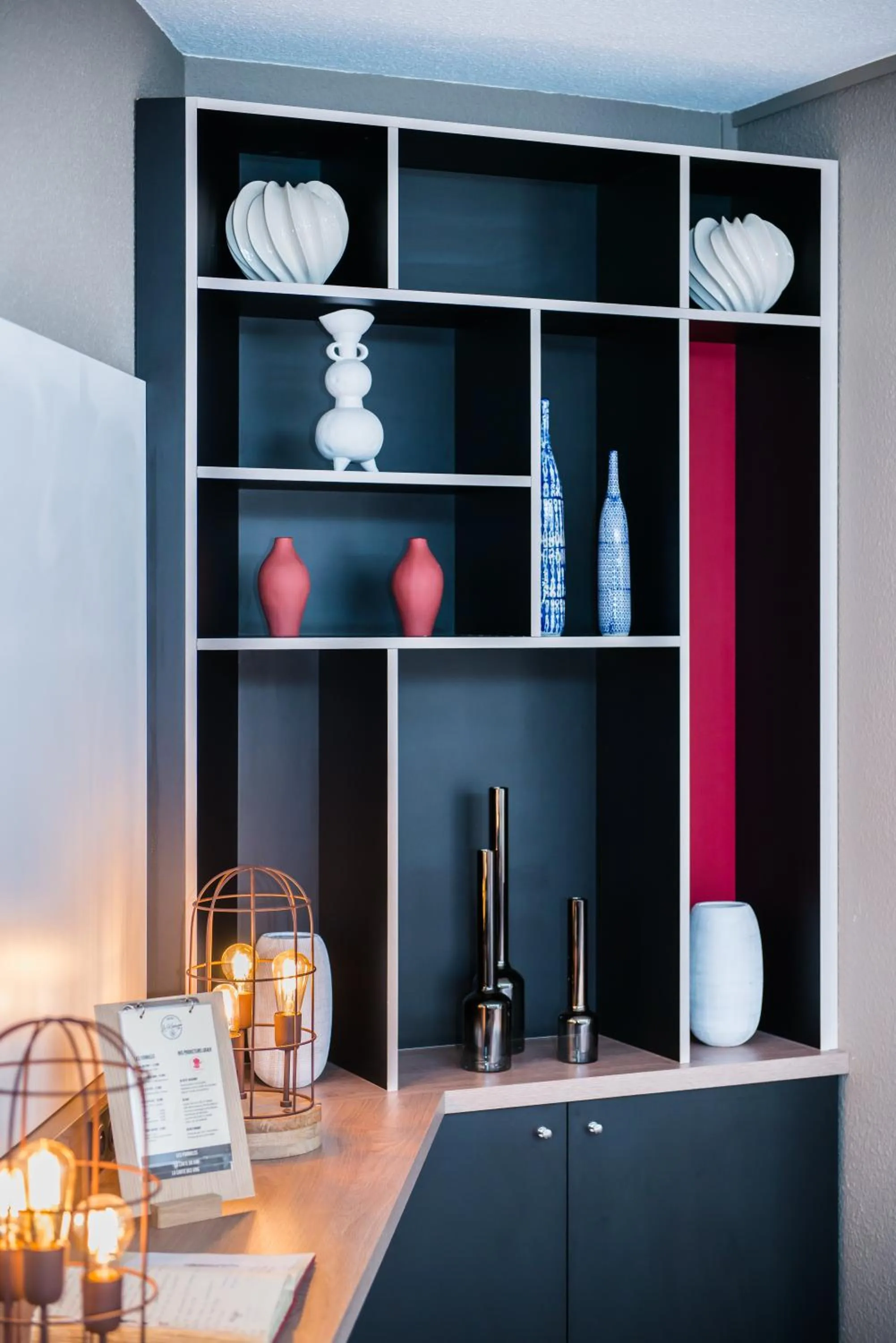 Decorative detail in Brit Hotel Brest Le Relecq Kerhuon