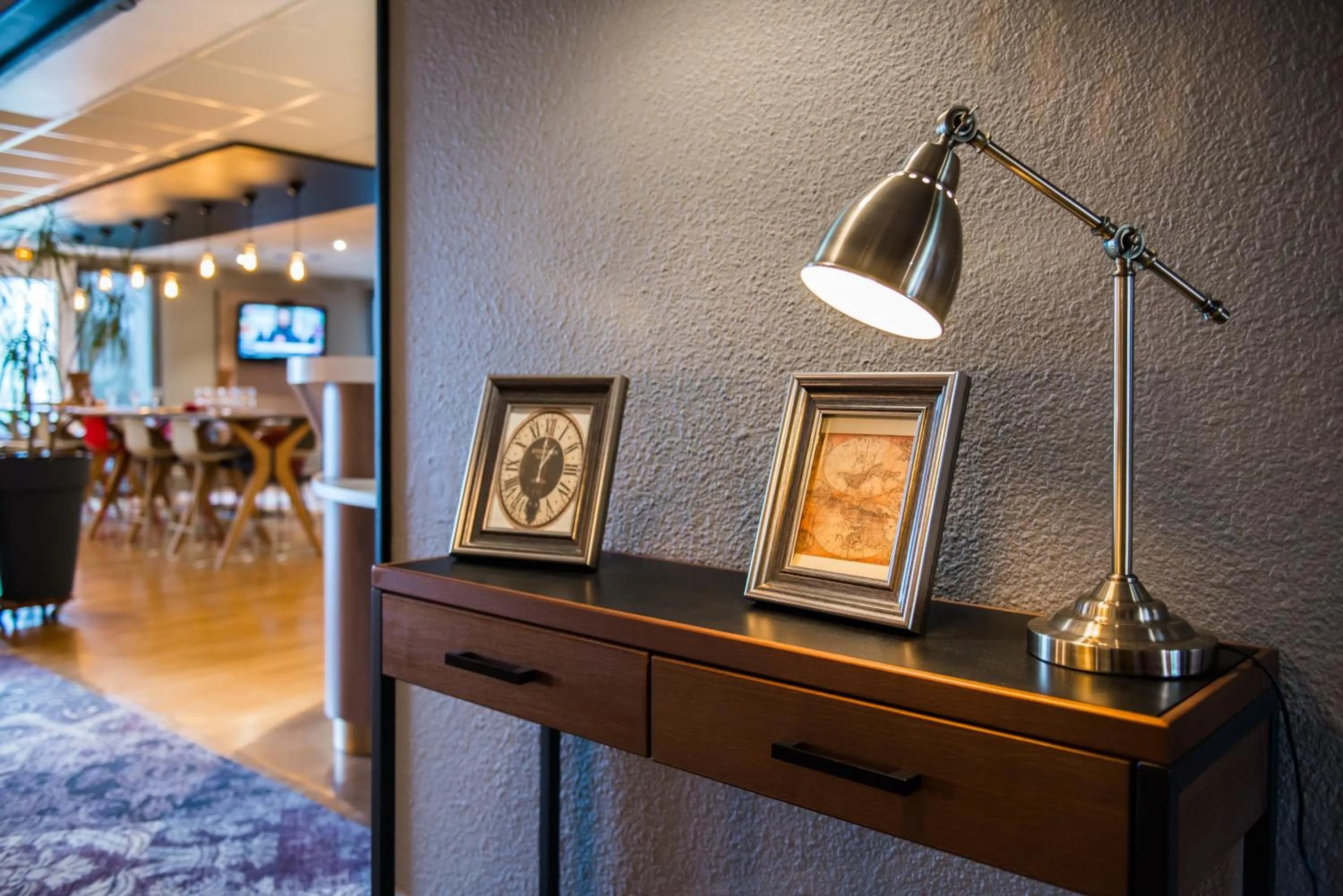 Decorative detail in Brit Hotel Brest Le Relecq Kerhuon