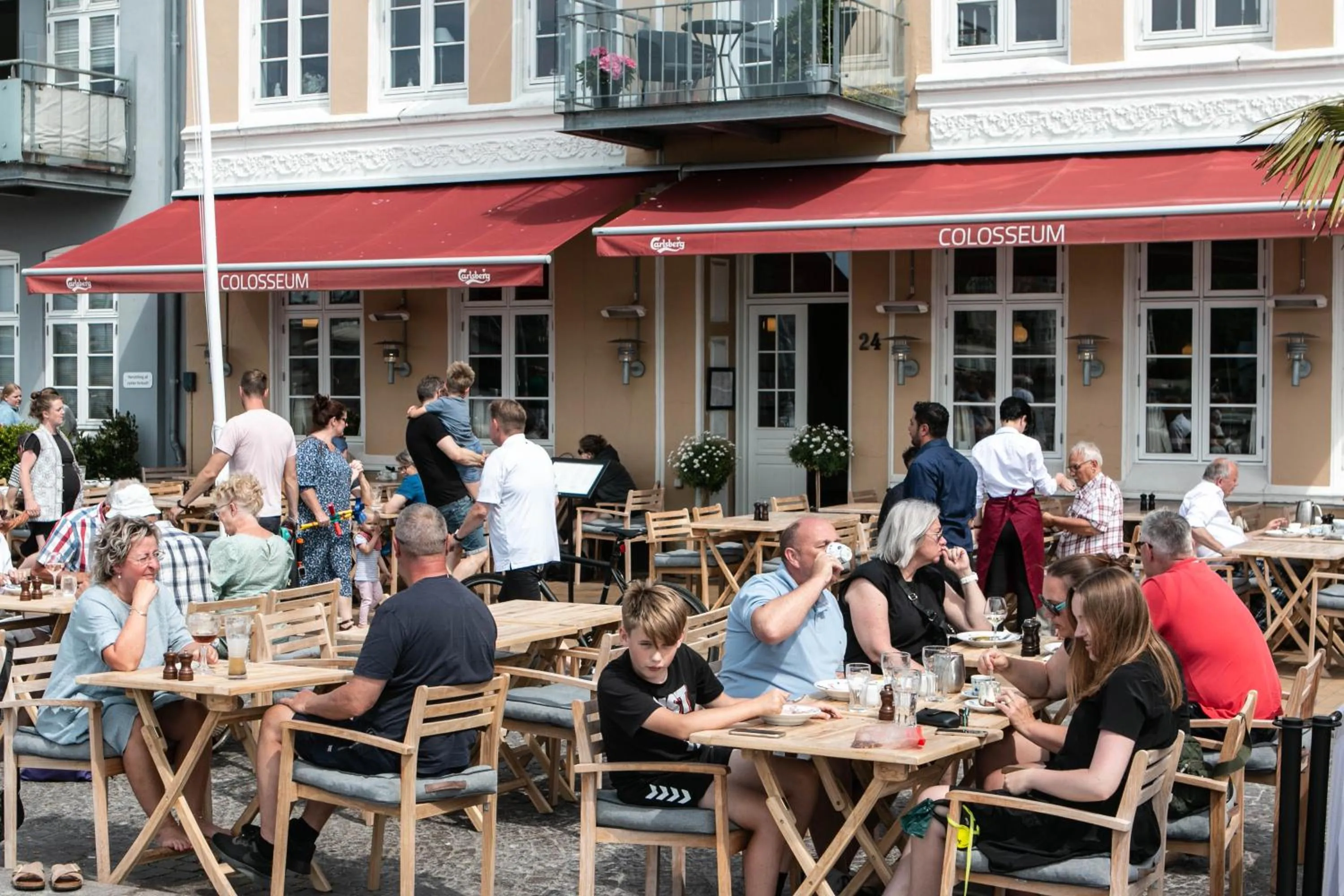 Restaurant/places to eat in Hotel Sønderborg Kaserne