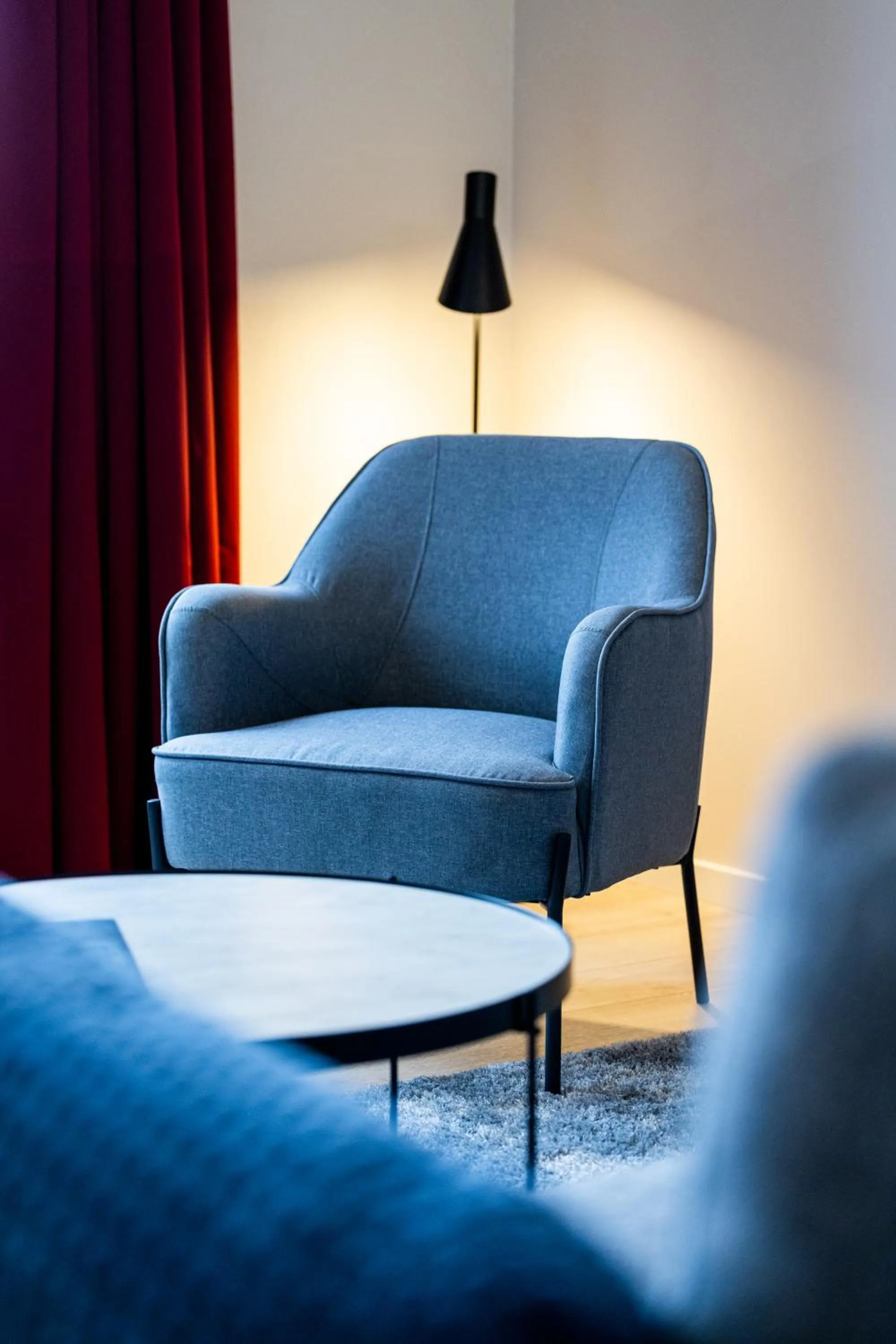 Seating area in Hotel Sønderborg Kaserne
