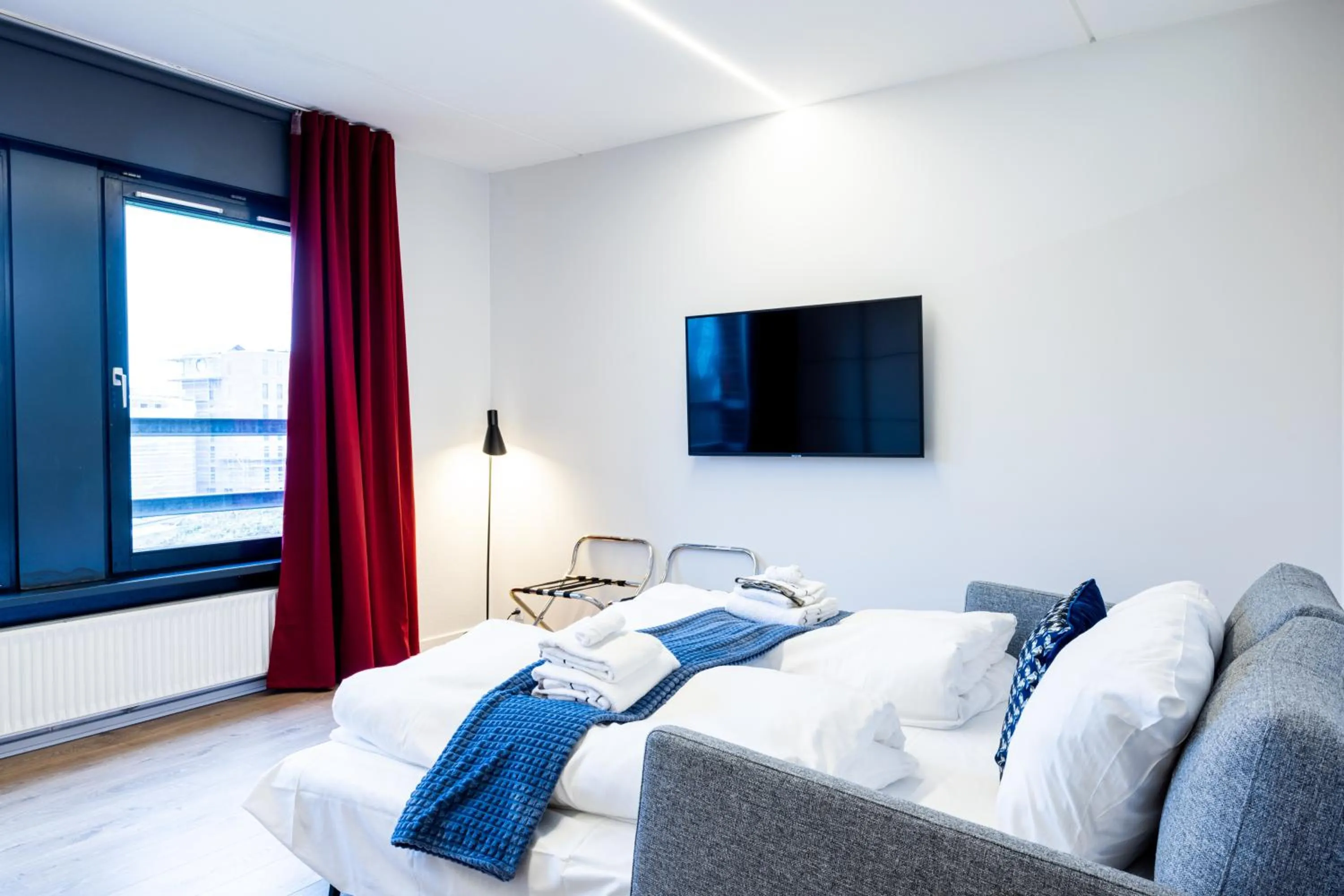 TV and multimedia, Bed in Hotel Sønderborg Kaserne