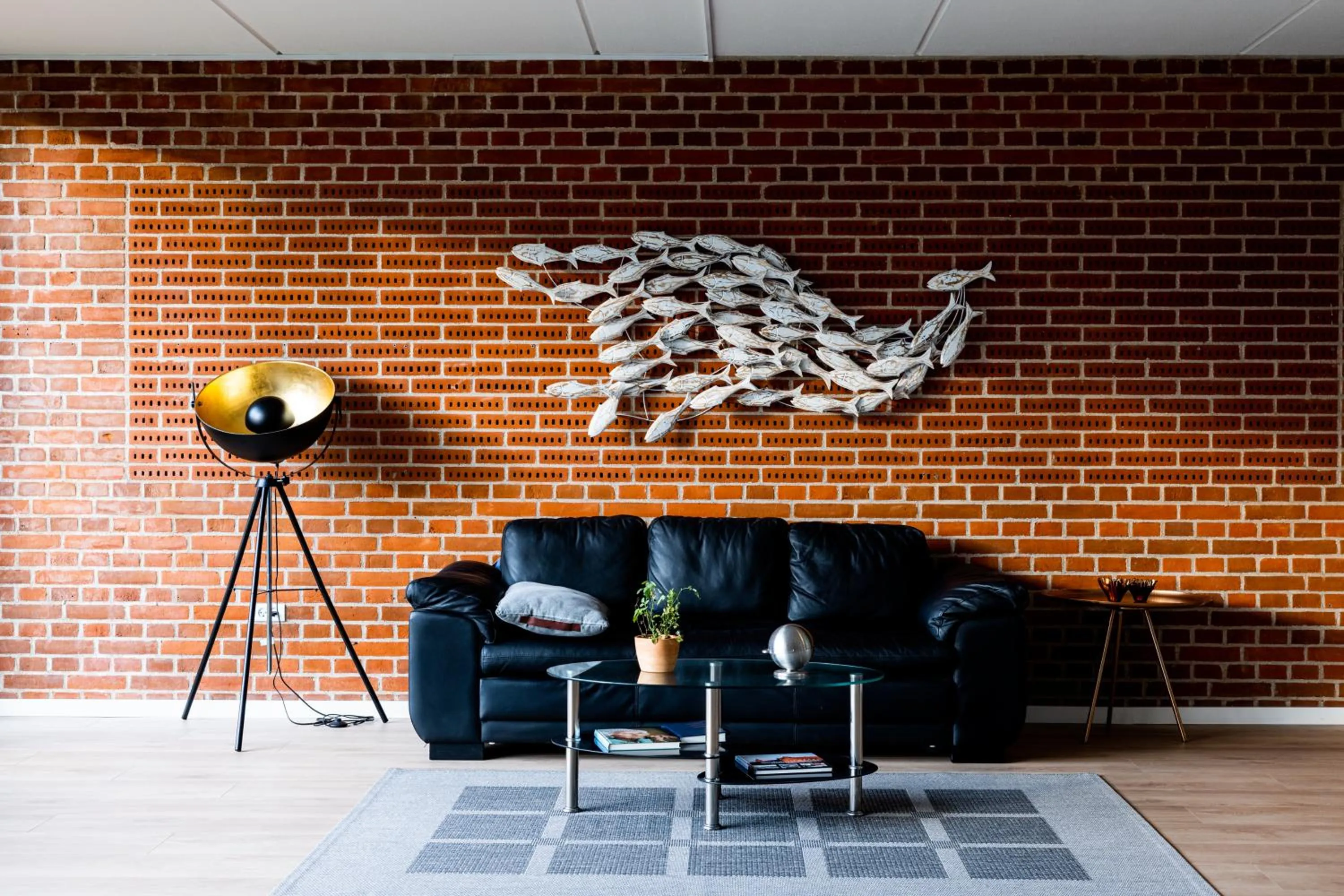 Lobby or reception in Hotel Sønderborg Kaserne