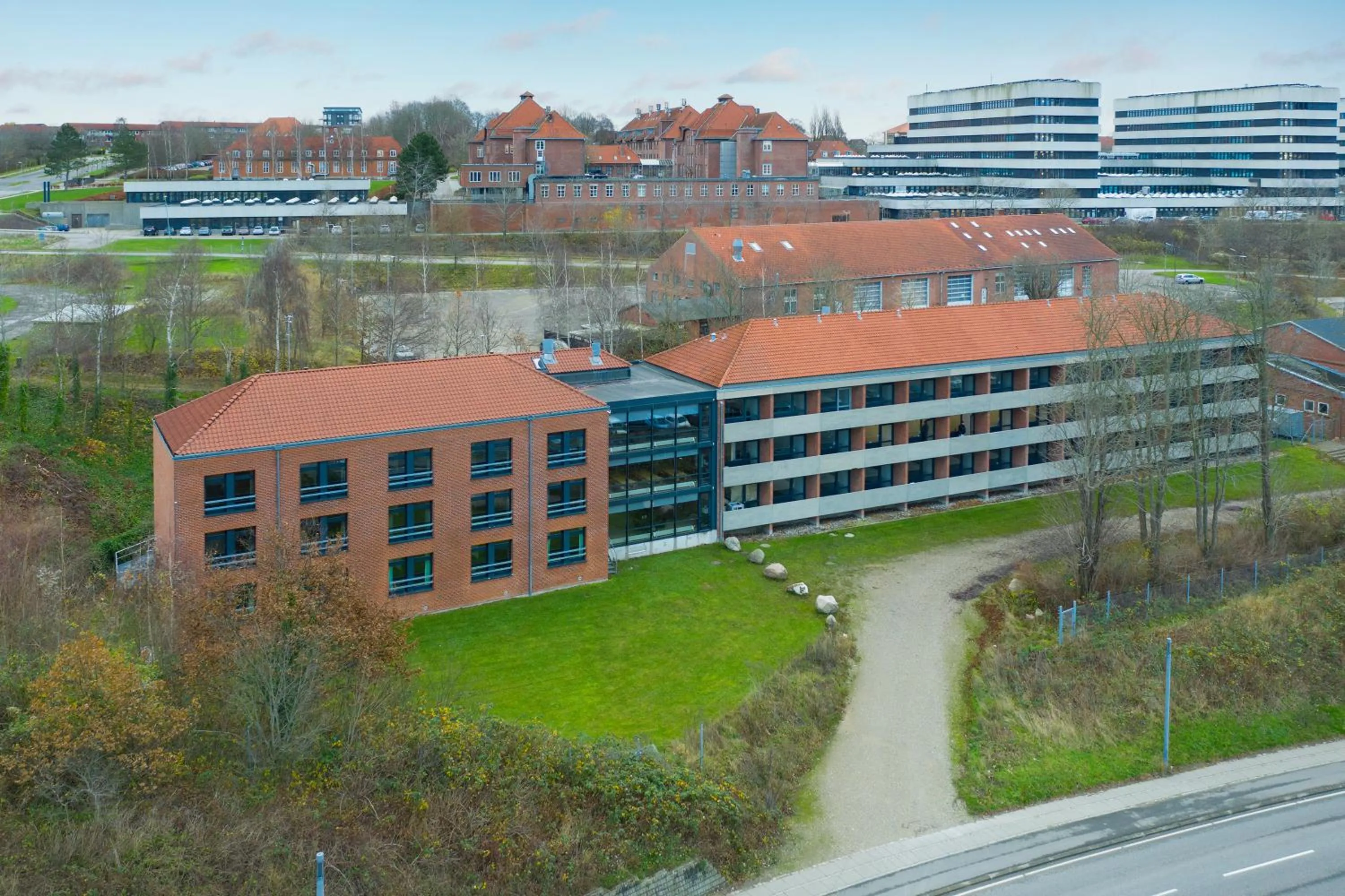 Bird's eye view in Hotel Sønderborg Kaserne