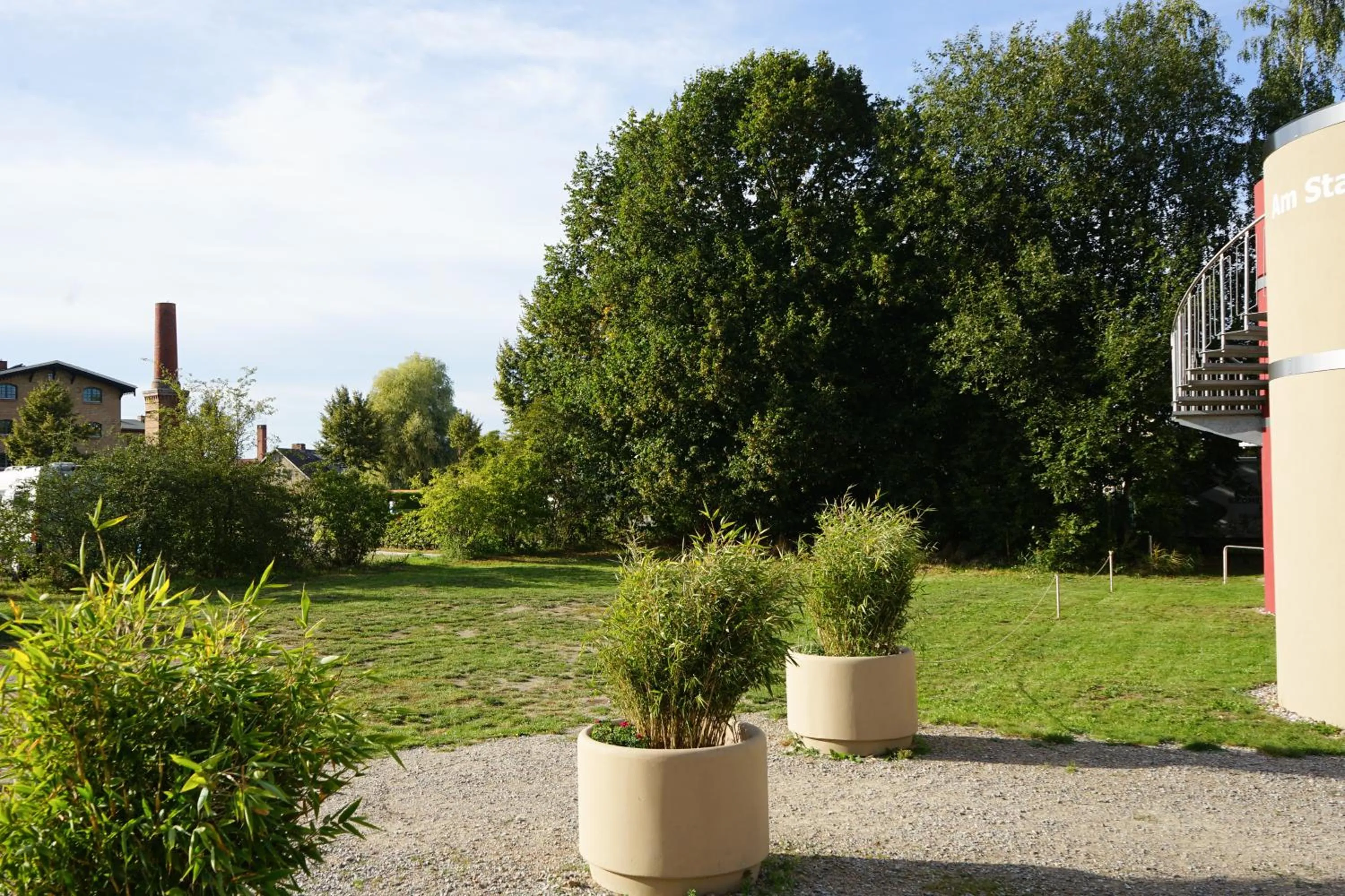 Parking in slube am Stadthafen Neustrelitz