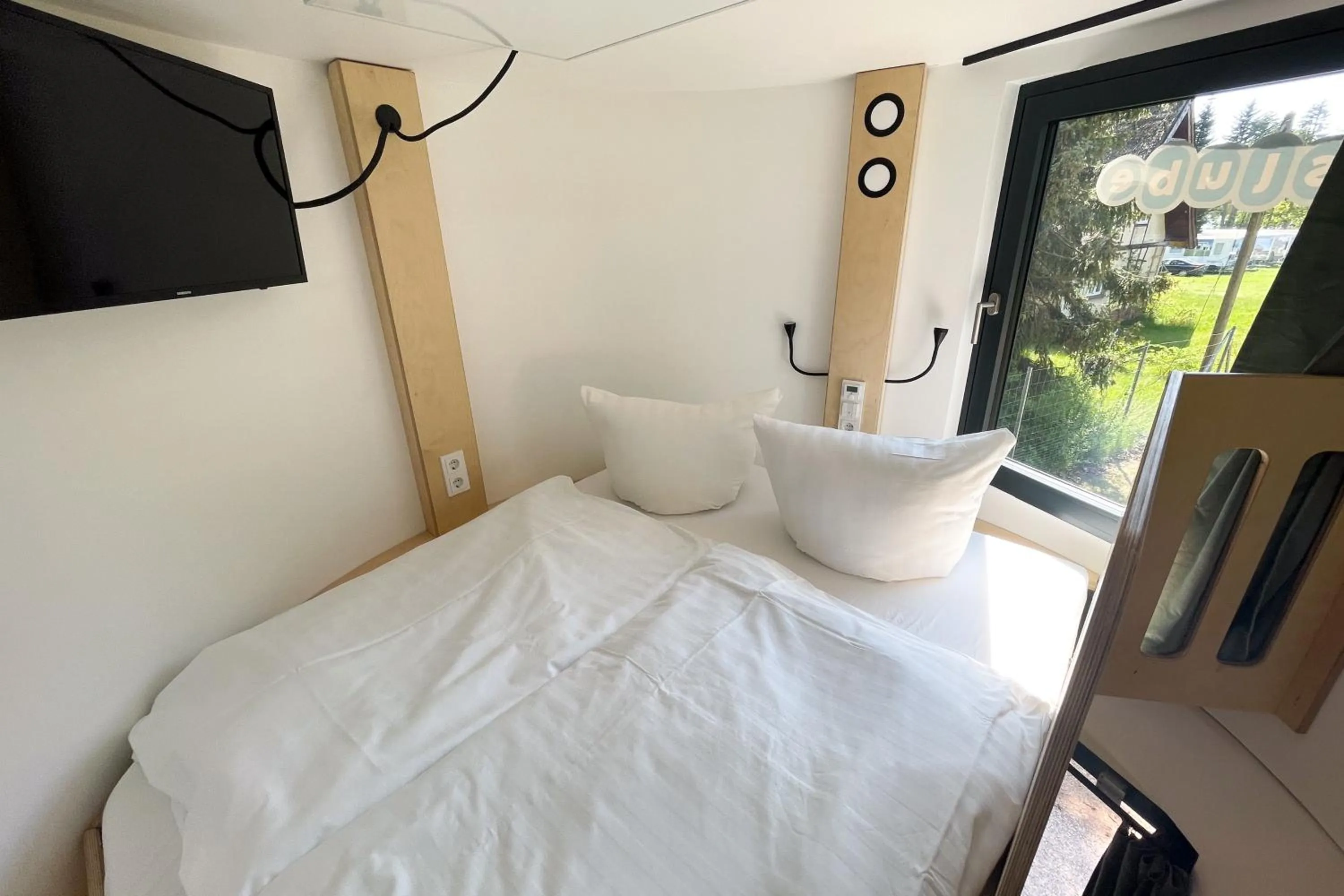 Bed in slube am Stadthafen Neustrelitz