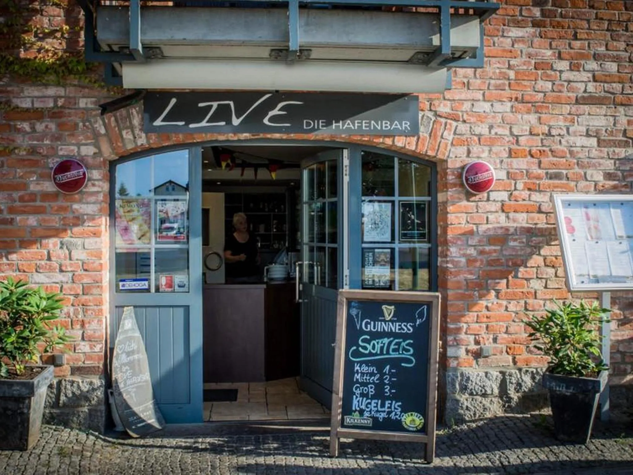 Dining area in slube am Stadthafen Neustrelitz
