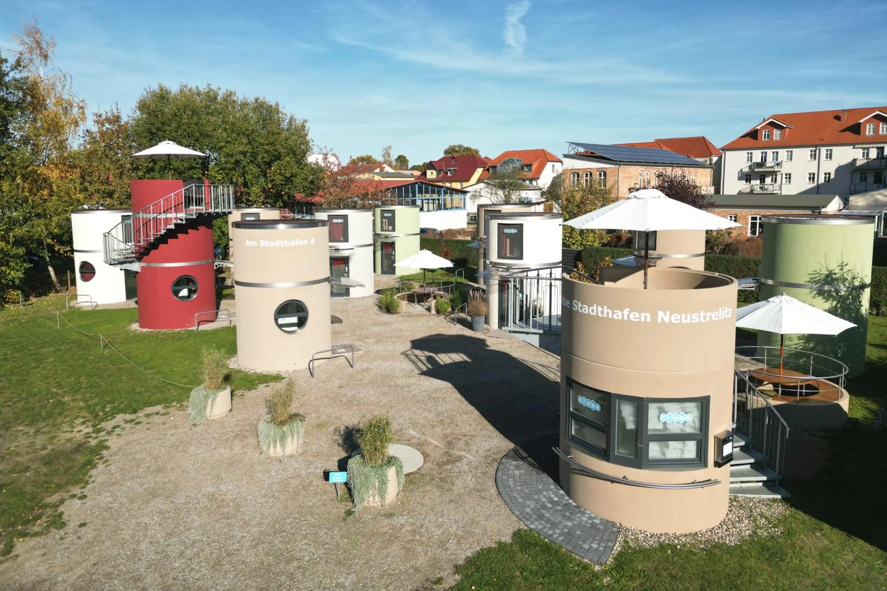 Property building in slube am Stadthafen Neustrelitz